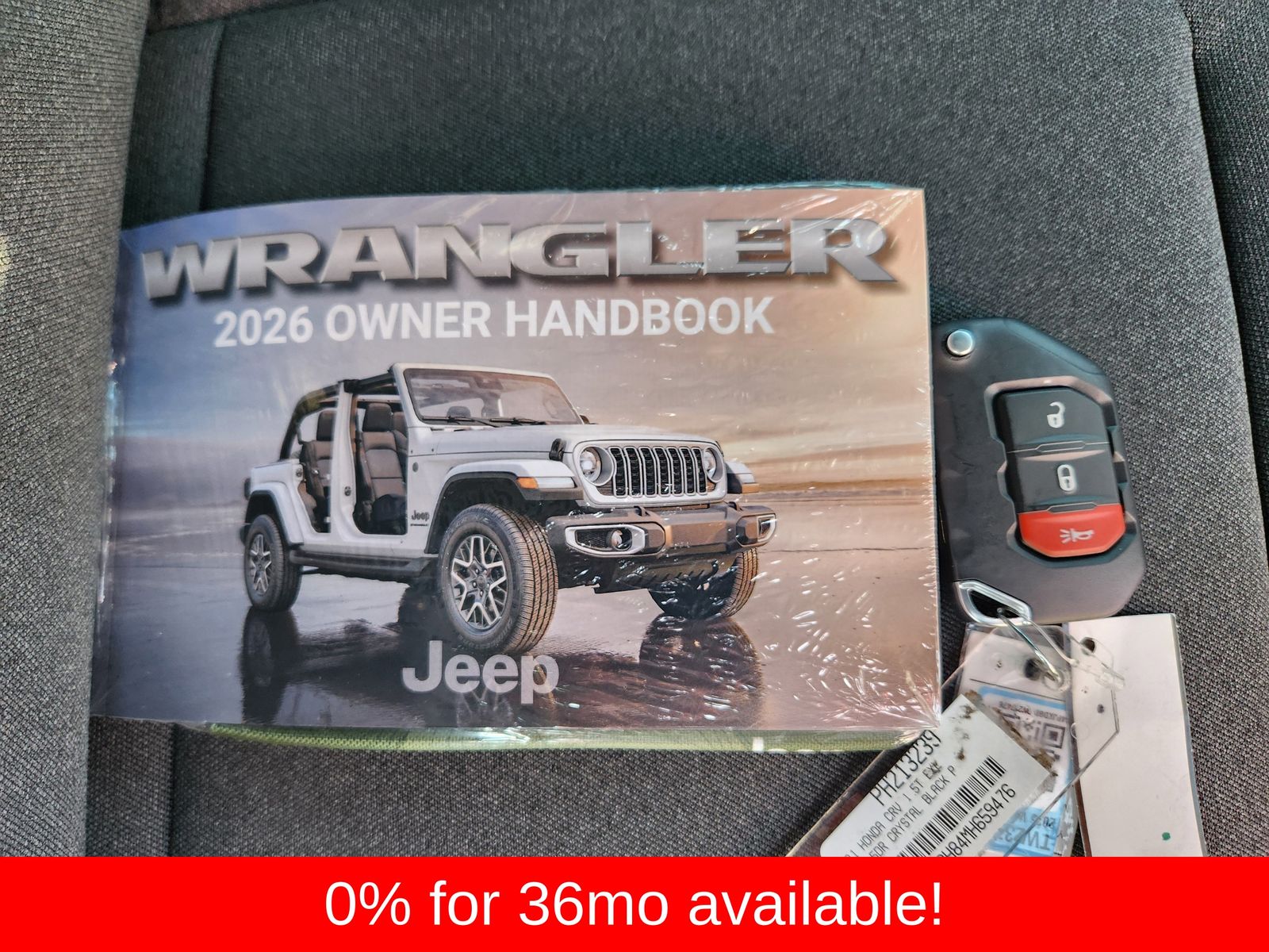 New 2026 Firecracker Red Jeep 4-DOOR SPORT S image 42