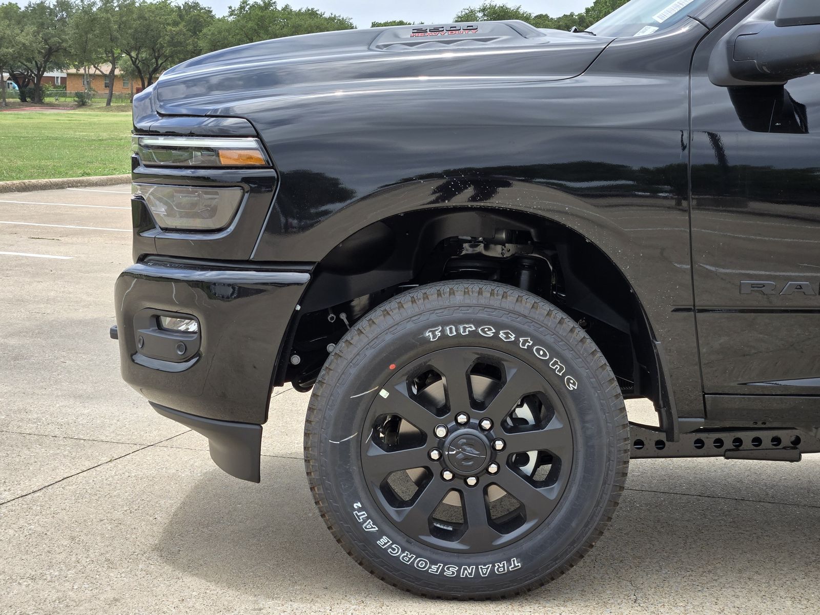 New 2026 Diamond Black Crystal Pearlcoat Ram LARAMIE CREW CAB 4X4 6