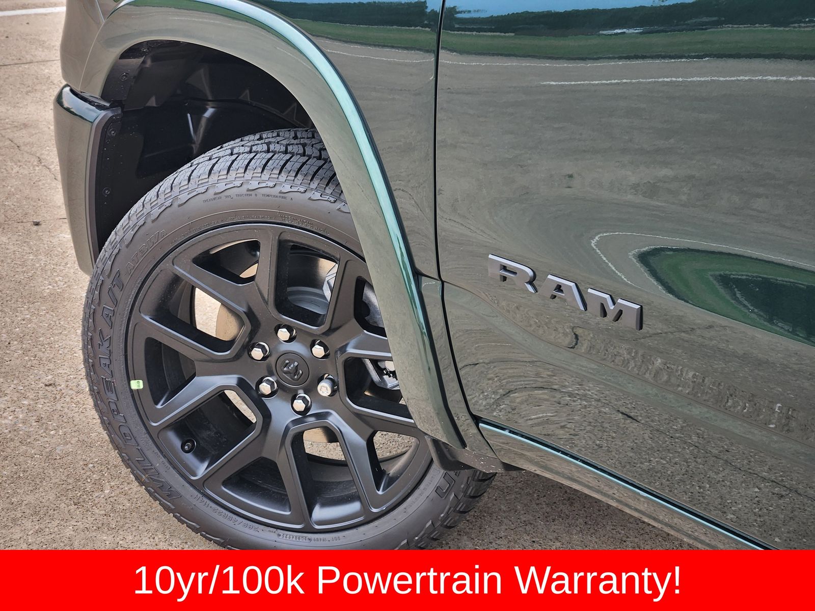 New 2026 Serrano Green Ram LARAMIE CREW CAB 4X4 5