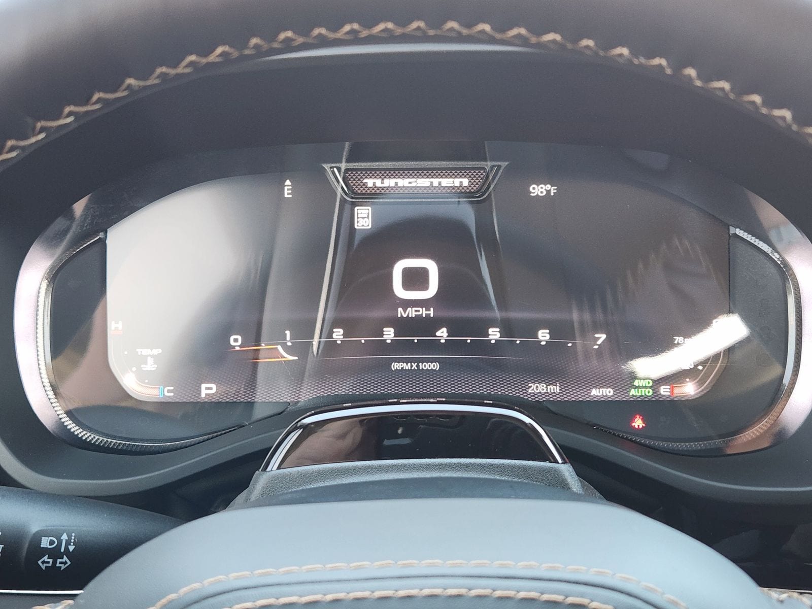 New 2026 Ivory White Tri-Coat Pearlcoat Ram TUNGSTEN CREW CAB 4X4 image 26