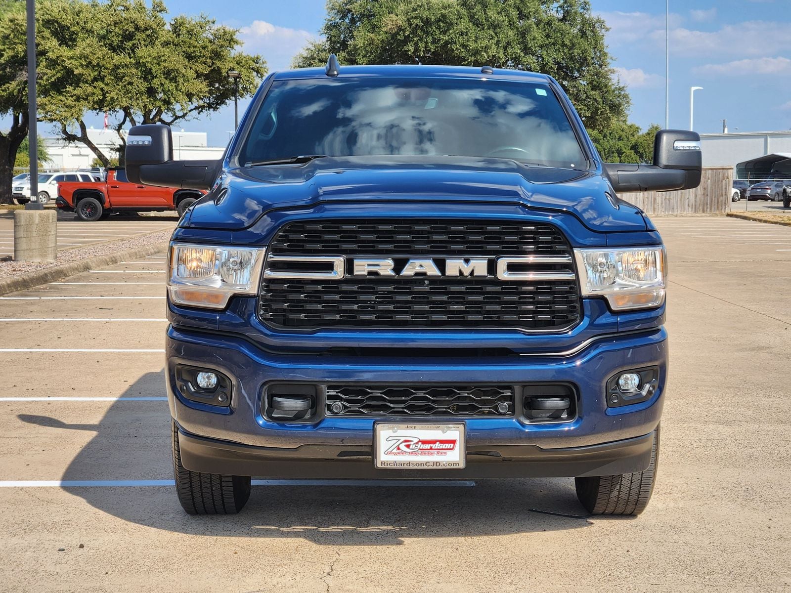 Used 2024 Patriot Blue Pearlcoat Ram Big Horn image 7