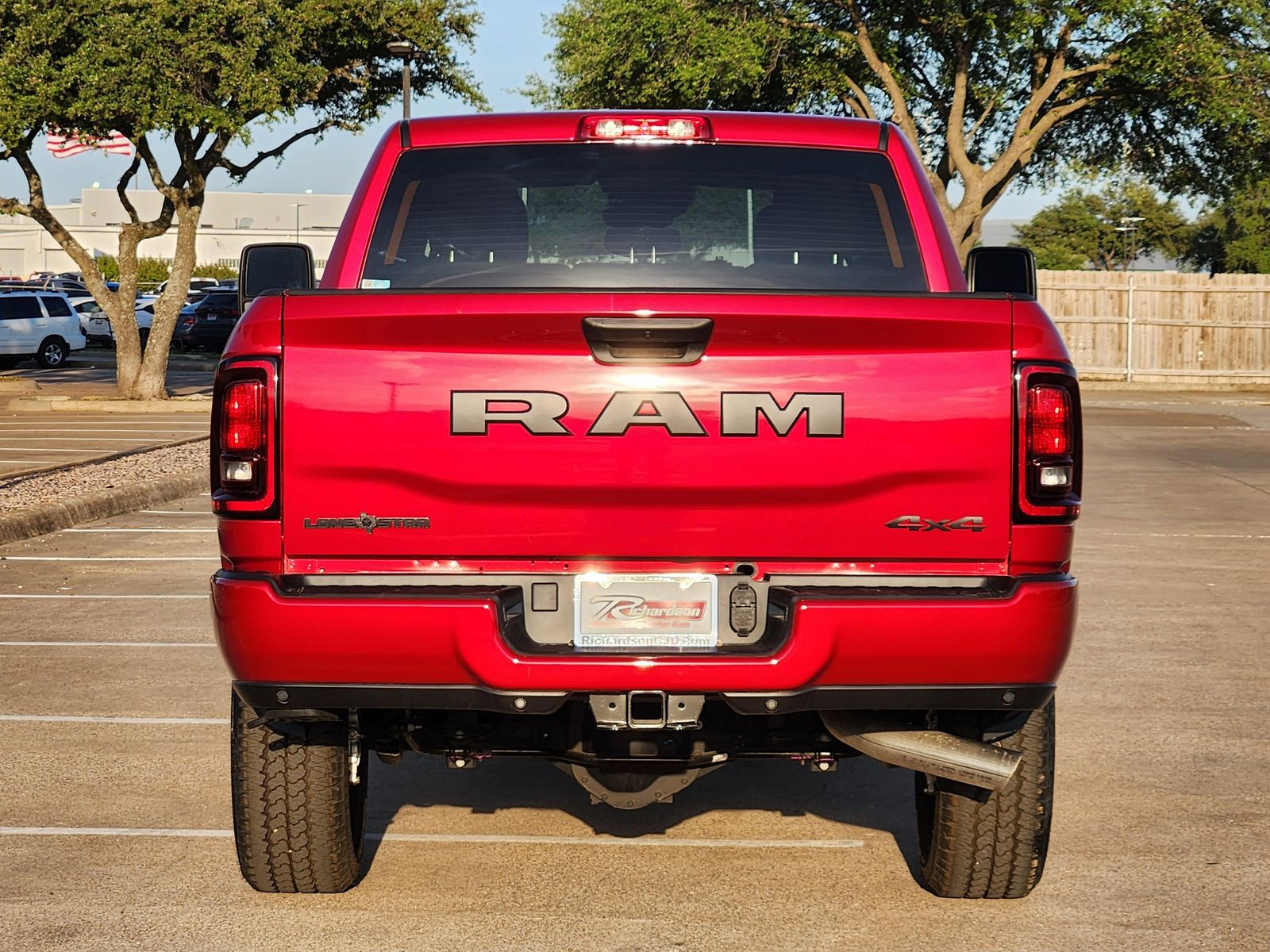 New 2026 Molten Red Pearlcoat Ram LONE STAR CREW CAB 4X4 6