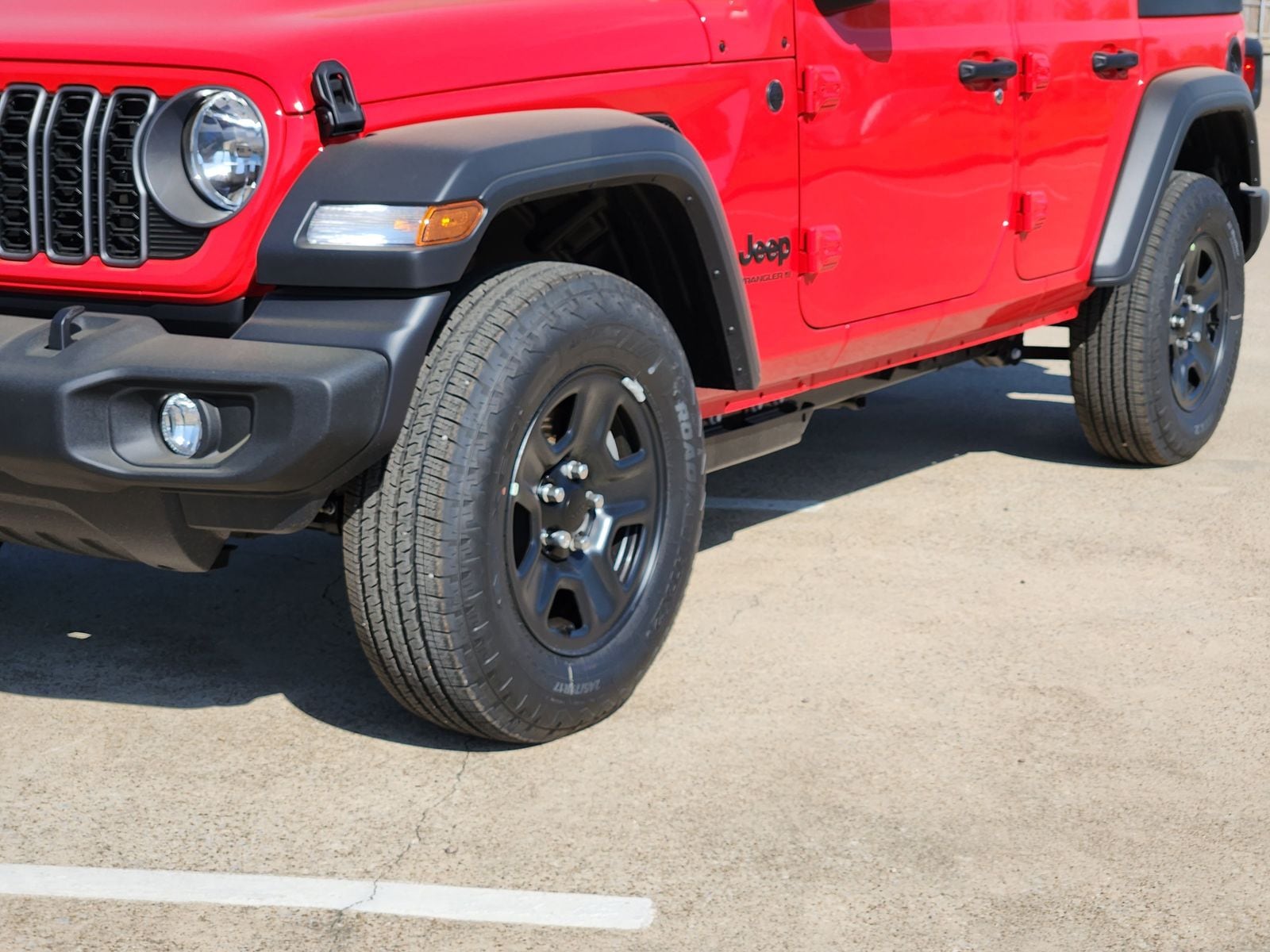 New 2026 Firecracker Red Jeep 4-DOOR SPORT image 12