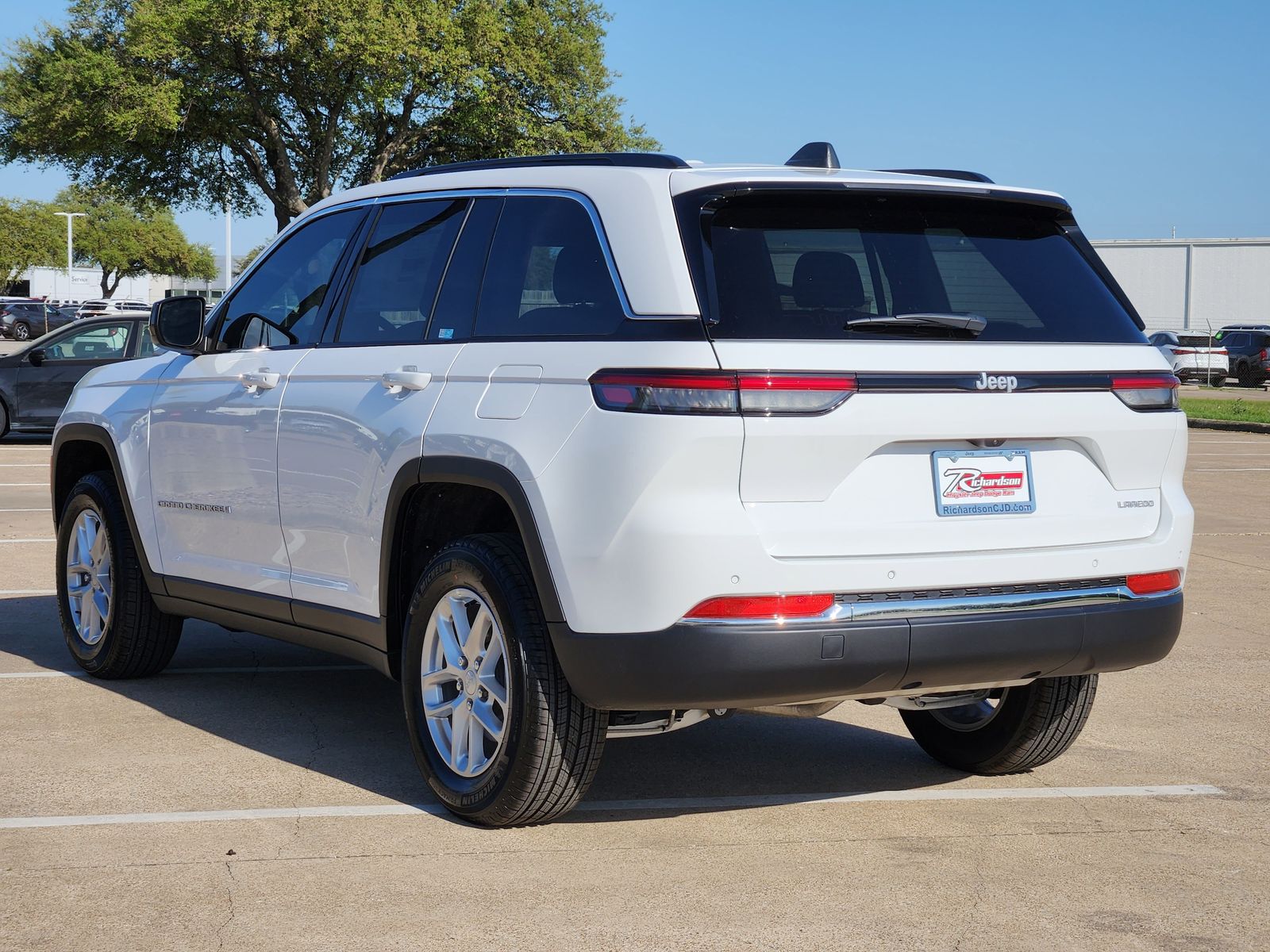 New 2026 Bright White Jeep LAREDO X 4X2 image 4