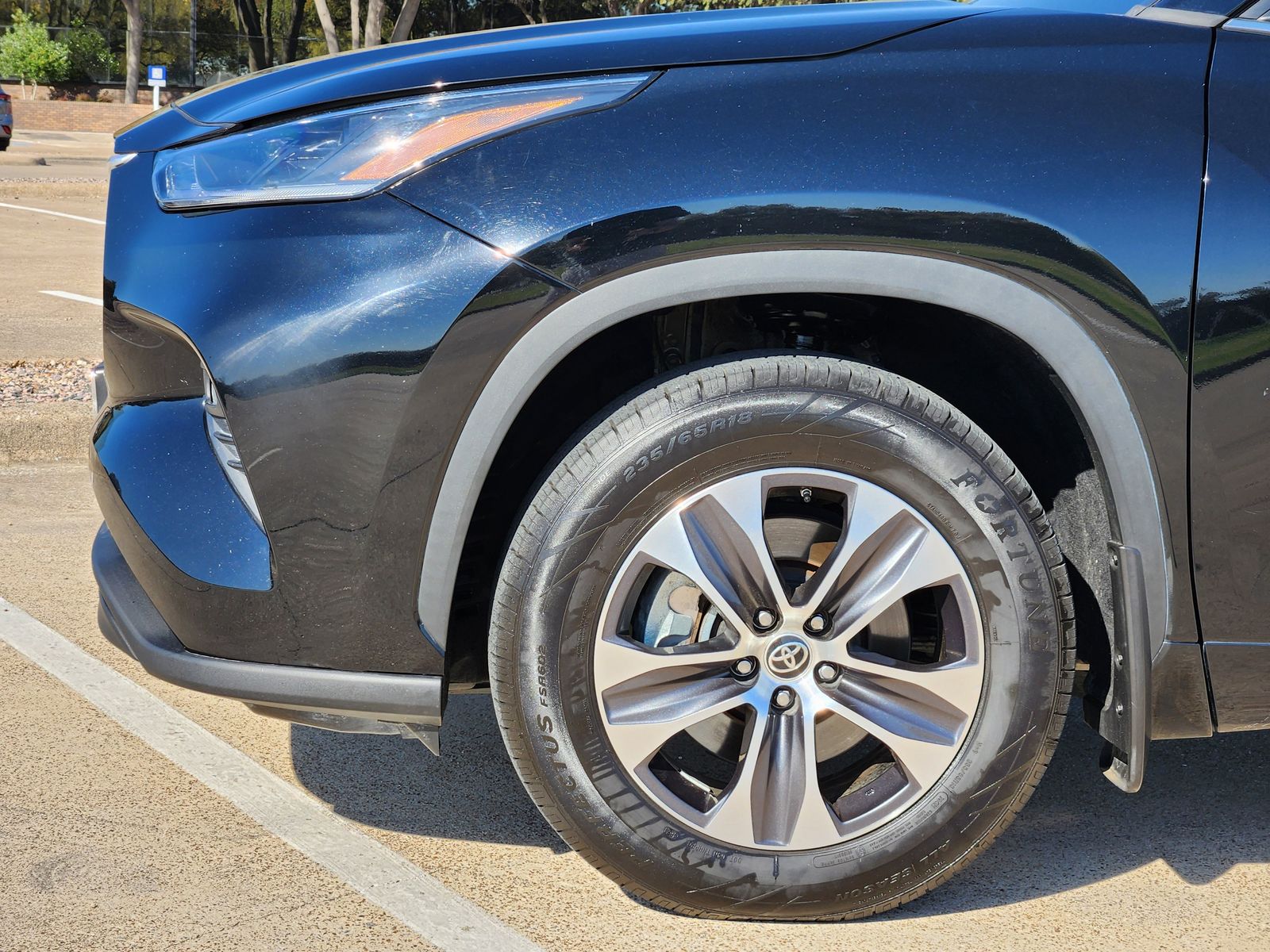 Used 2021 Midnight Black Toyota XLE image 8