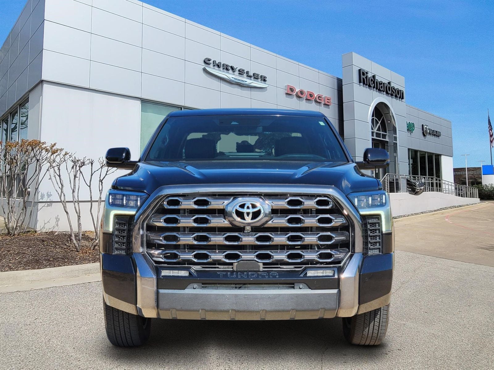 Used 2022 Midnight Black Toyota Platinum 3.5L V6 image 2