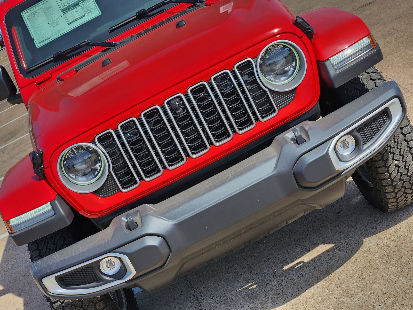 New 2026 Firecracker Red Jeep 4-DOOR SAHARA image 14