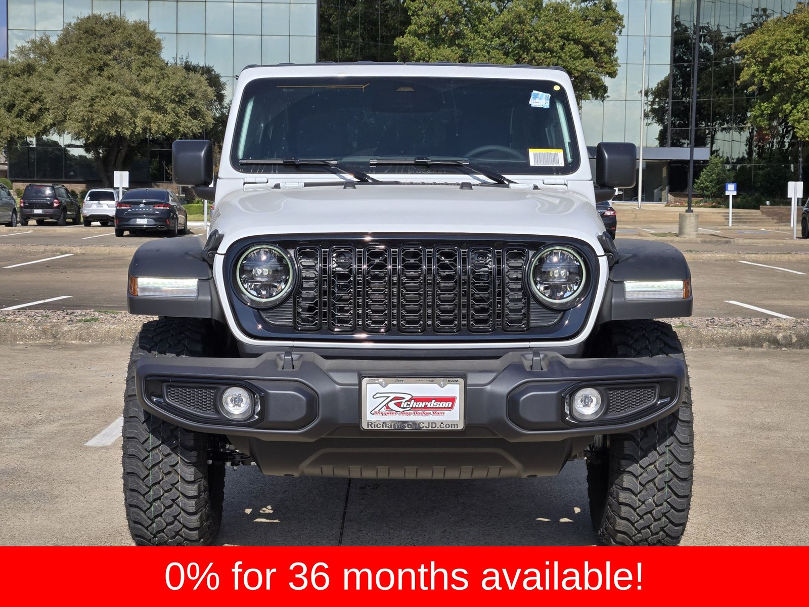 New 2026 Bright White Jeep 4-DOOR WILLYS image 7