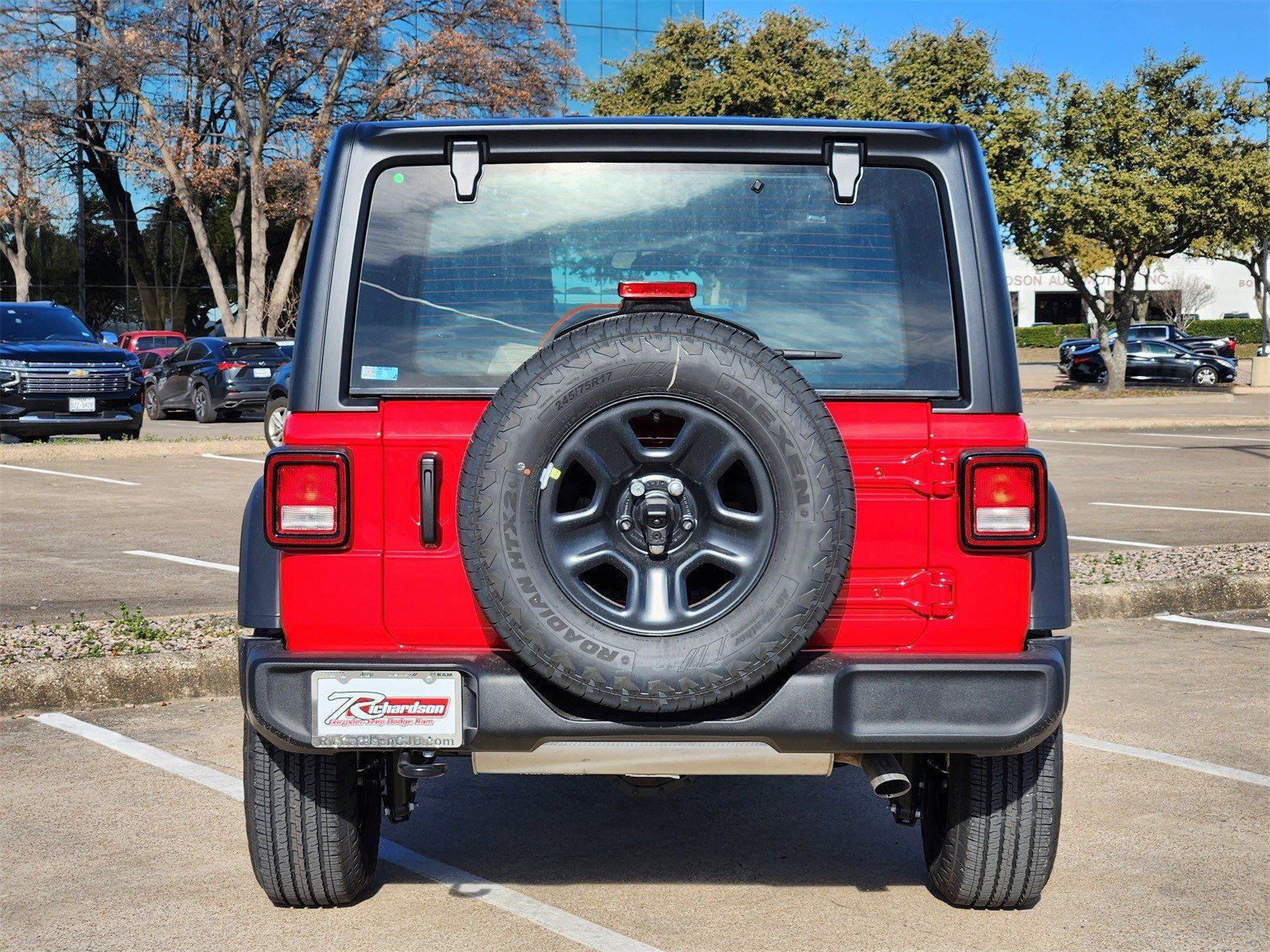 New 2026 Firecracker Red Jeep 4-DOOR SPORT image 5