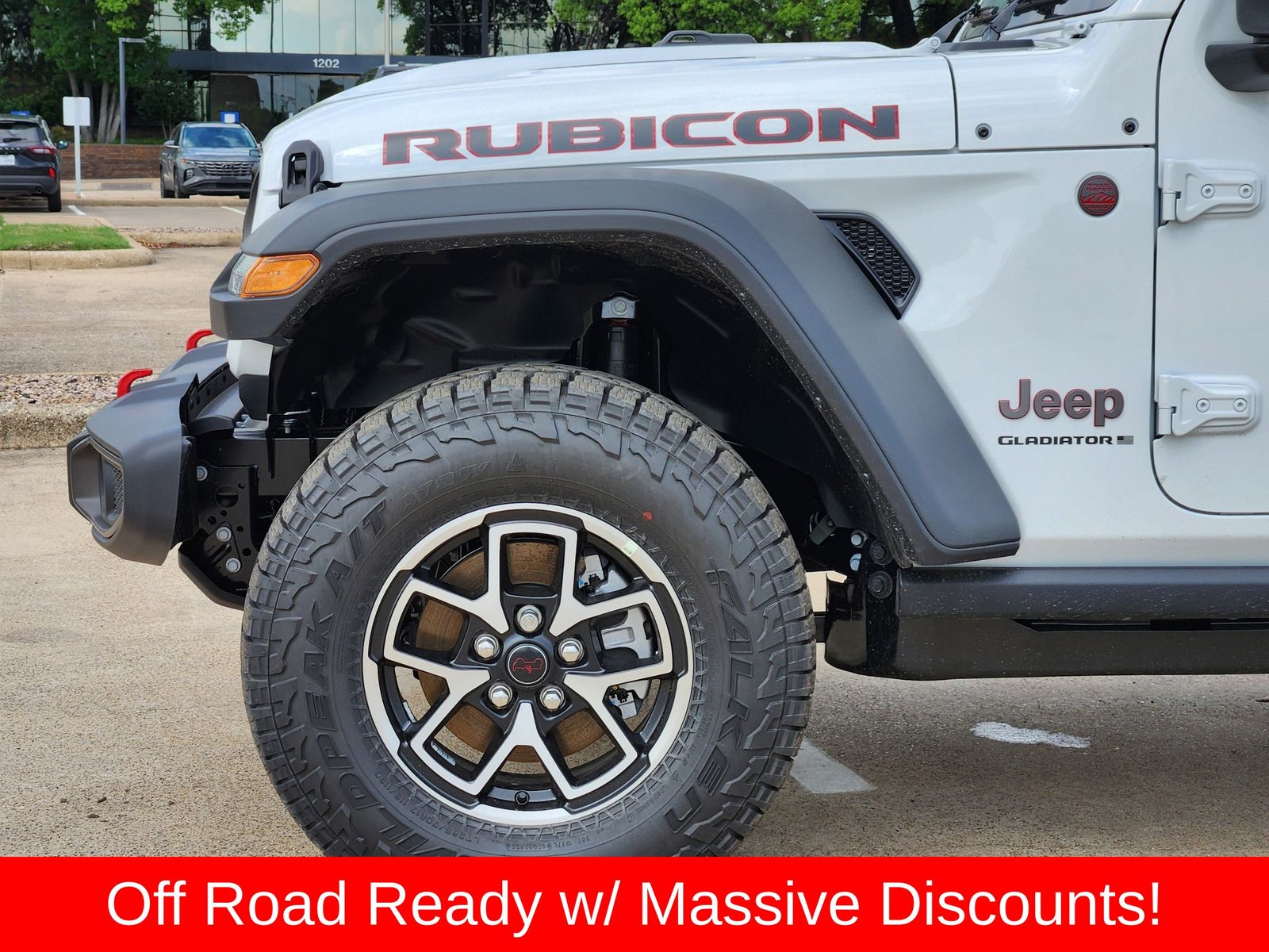 New 2026 Bright White Jeep RUBICON 4X4 image 8