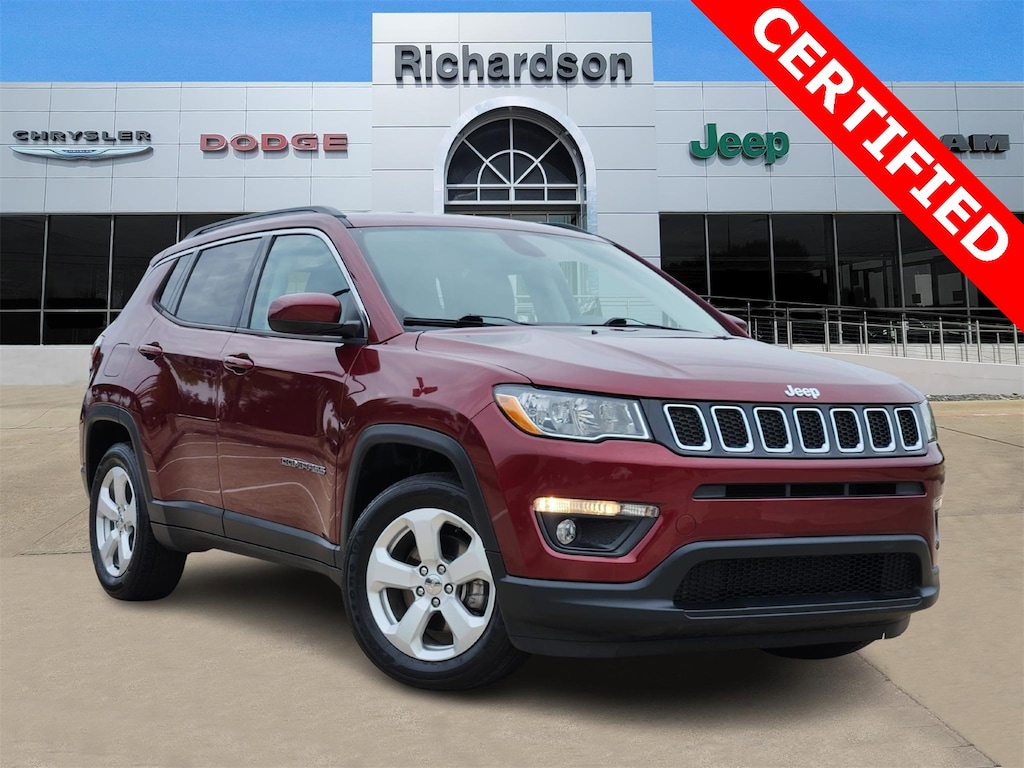 Certified 2021 Jeep Compass Latitude SUV