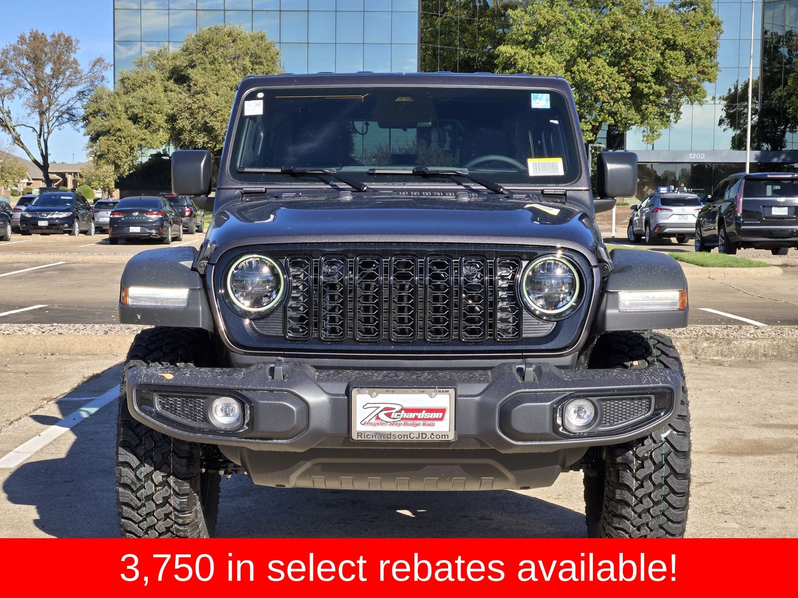 New 2026 Granite Crystal Jeep 4-DOOR WILLYS image 7