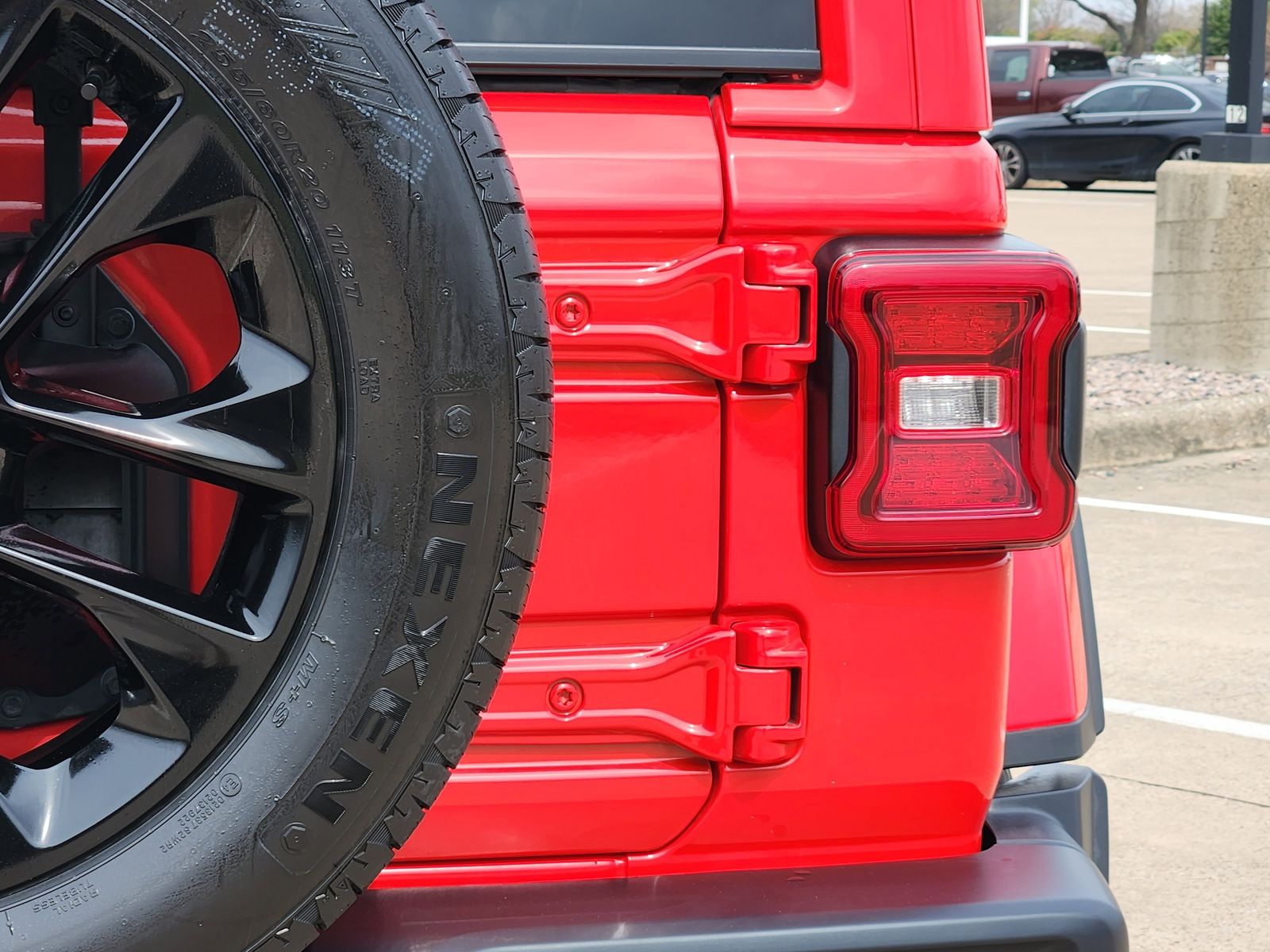 Certified Used 2025 Firecracker Red Jeep Sahara image 16