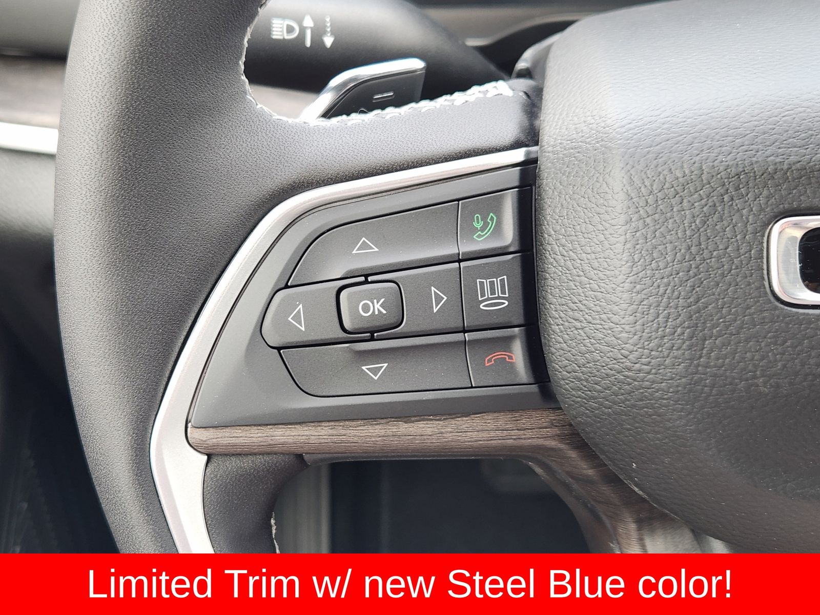 New 2026 Steel Blue Jeep L LIMITED 4X4 image 36