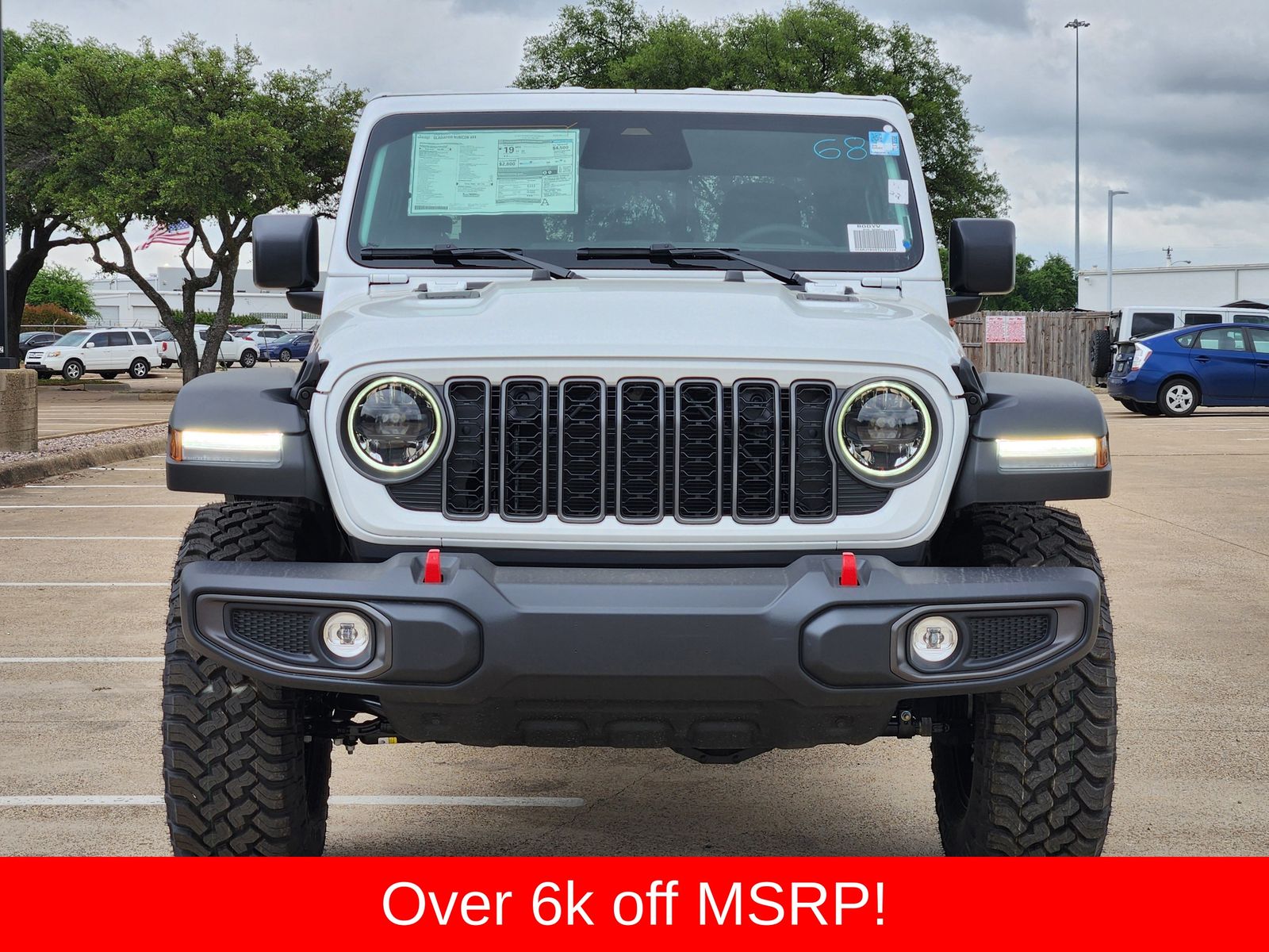 New 2026 Bright White Jeep RUBICON 4X4 image 7