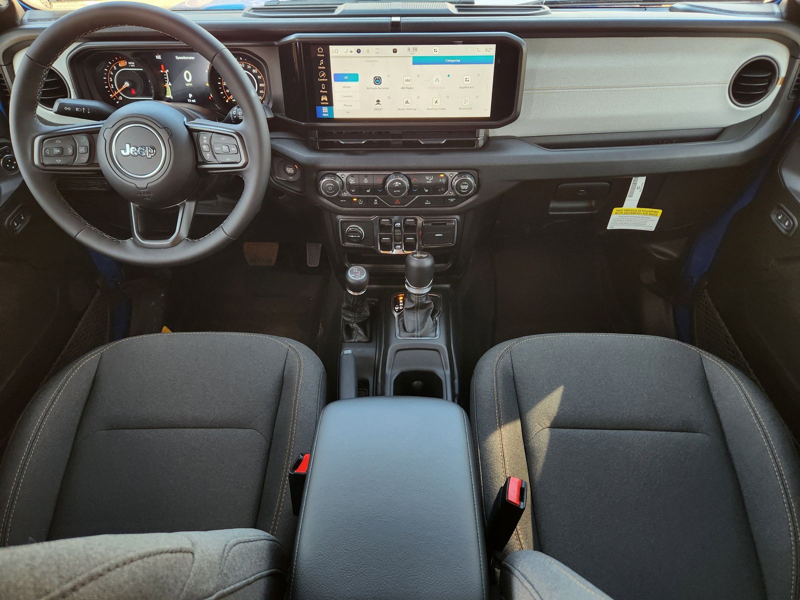 New 2026 Hydro Blue Pearlcoat Jeep 4-DOOR SPORT S image 35