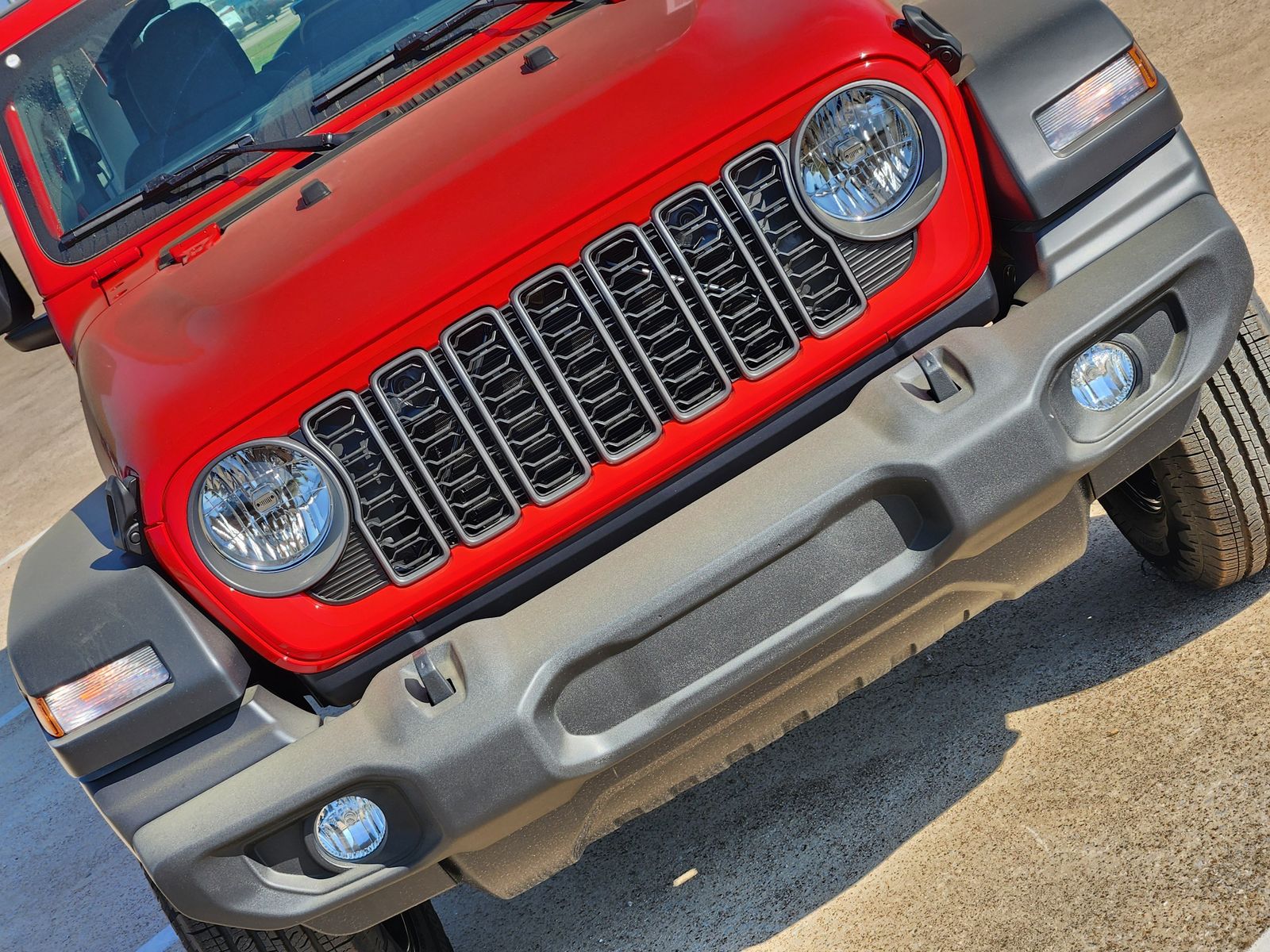 New 2026 Firecracker Red Jeep 4-DOOR SPORT image 14