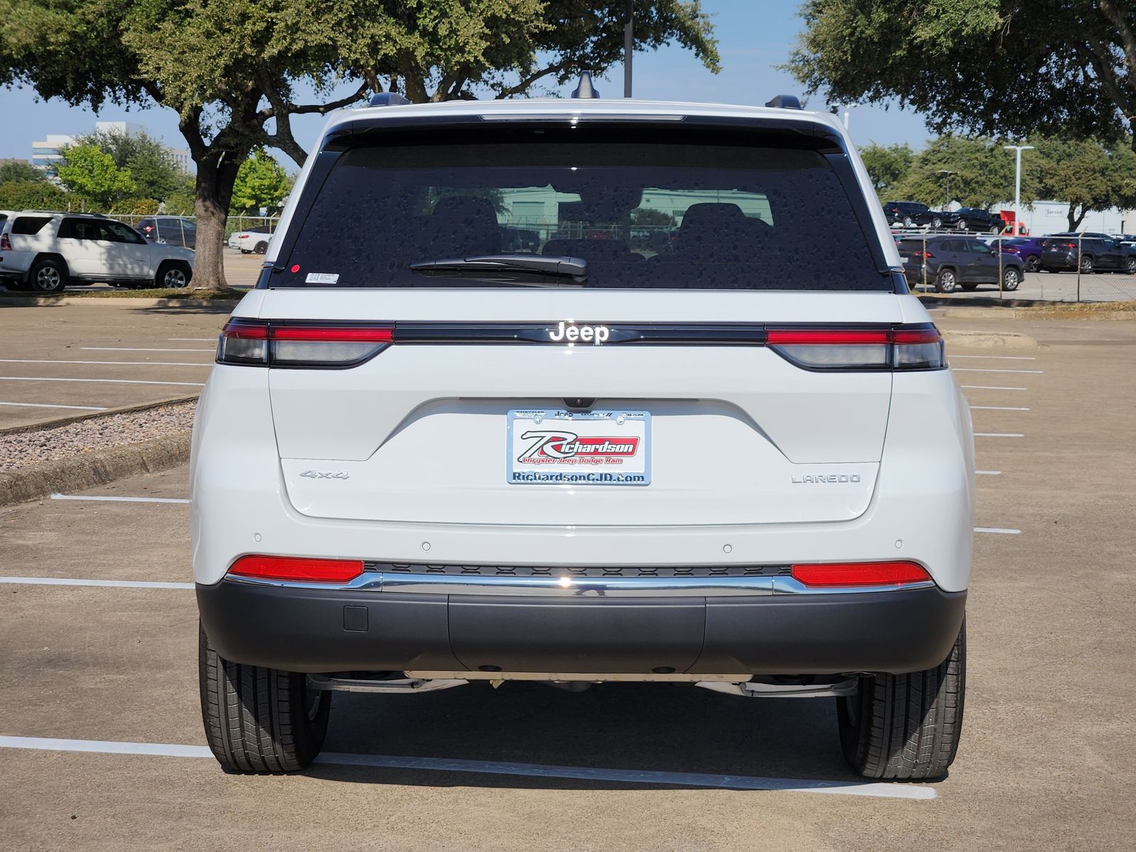 New 2026 Bright White Jeep LAREDO 4X4 image 5