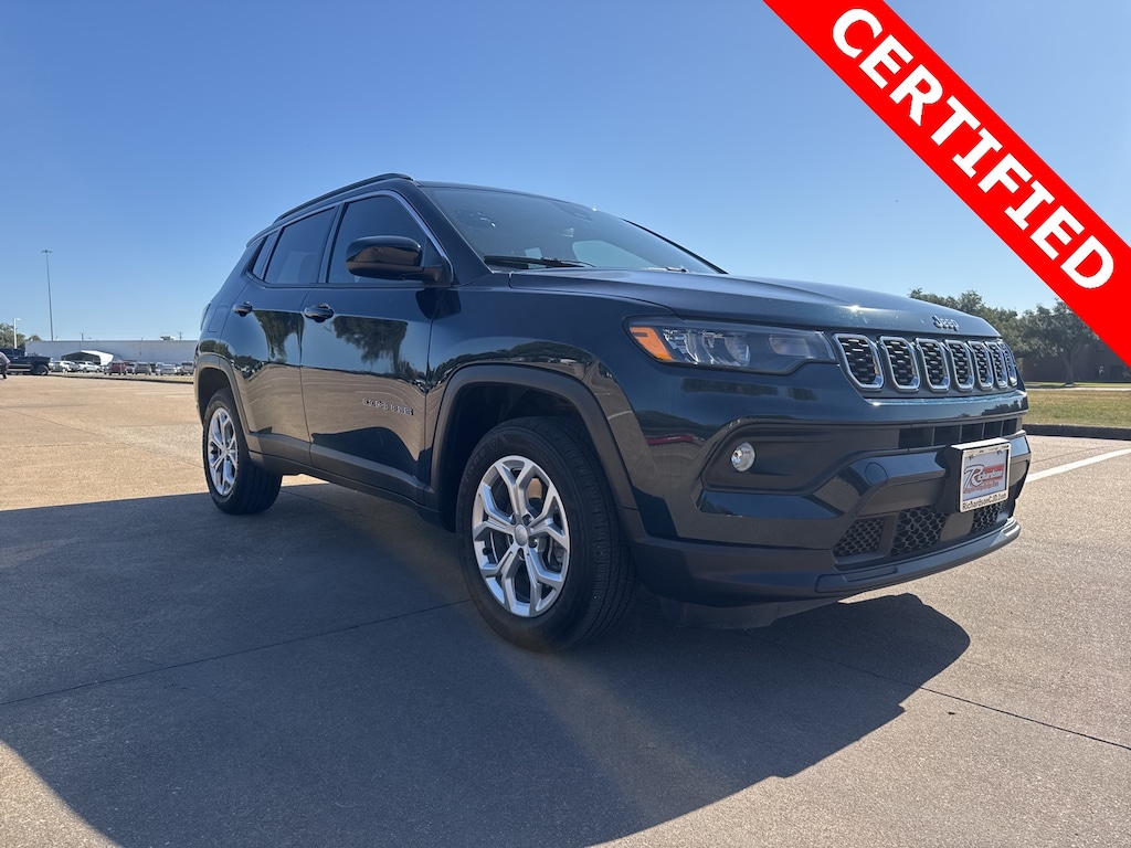 Certified 2024 Jeep Compass Latitude SUV