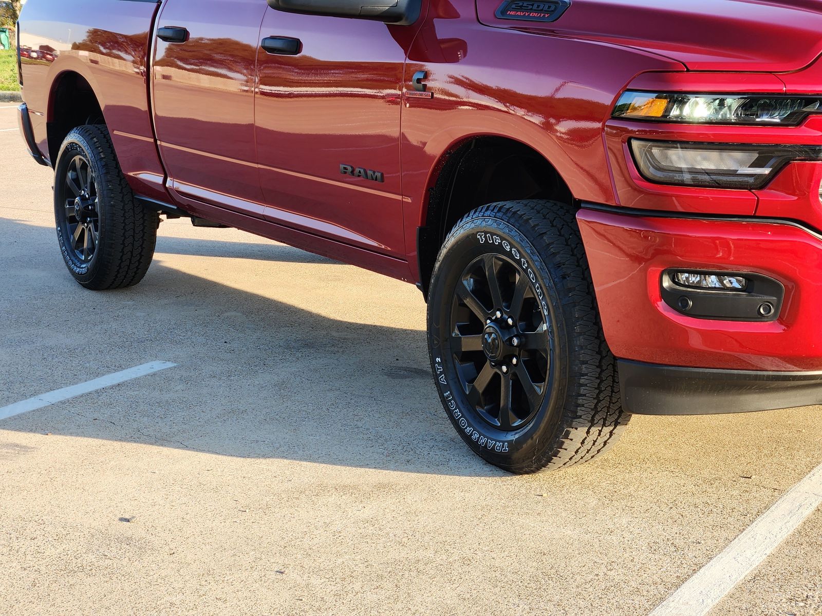 New 2026 Molten Red Pearlcoat Ram LONE STAR CREW CAB 4X4 6