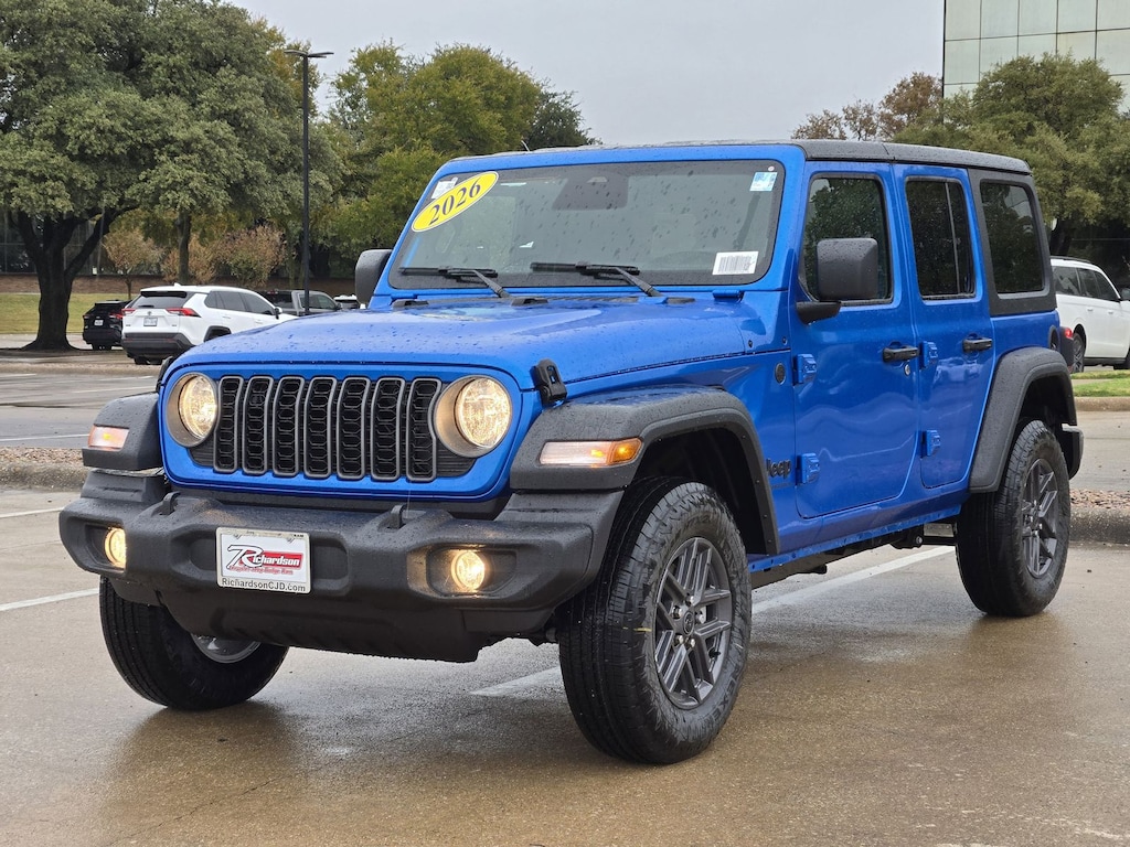 New 2026 Jeep Wrangler 4-DOOR SPORT S Sport Utility