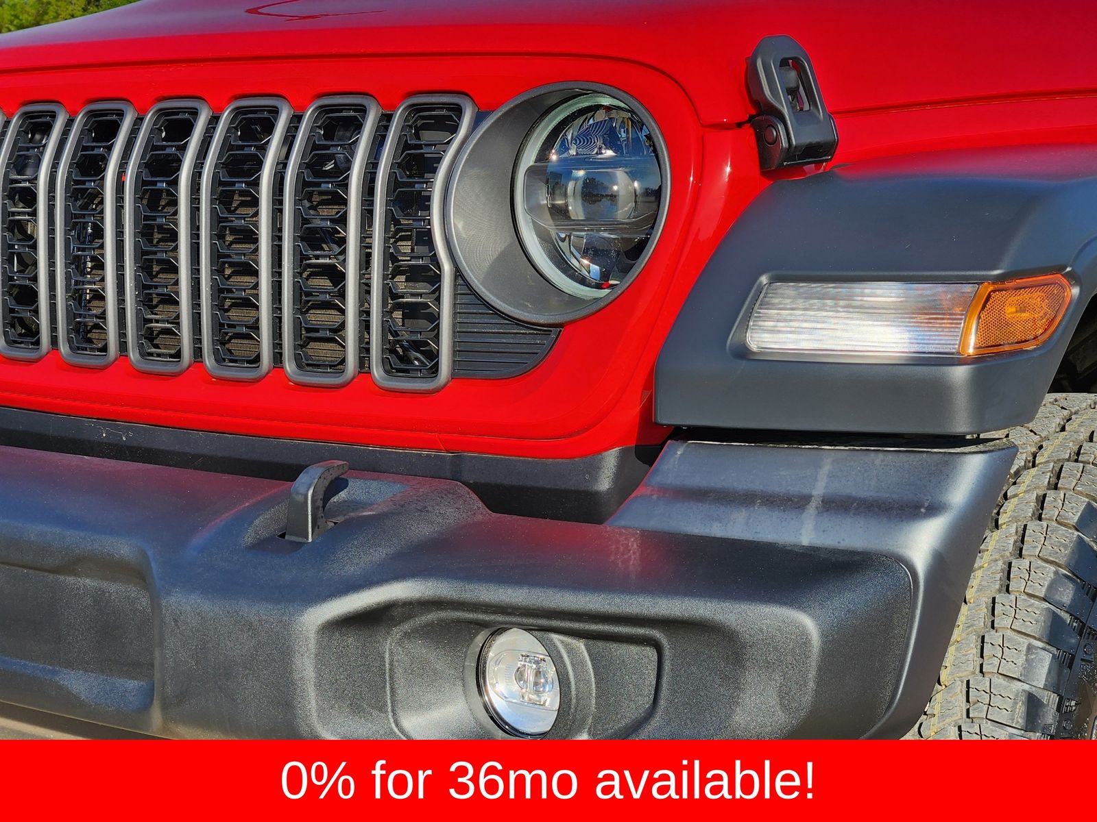 New 2026 Firecracker Red Jeep 4-DOOR SPORT S image 10