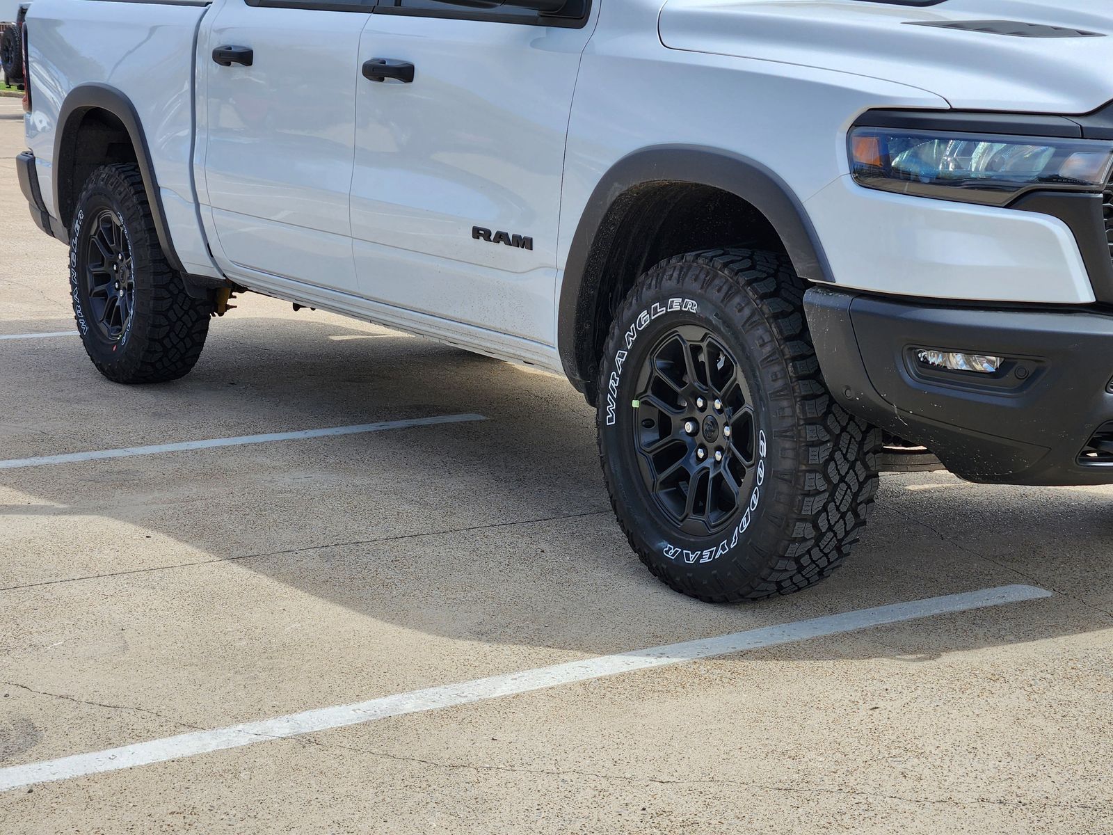 New 2026 Bright White Ram REBEL CREW CAB 4X4 5