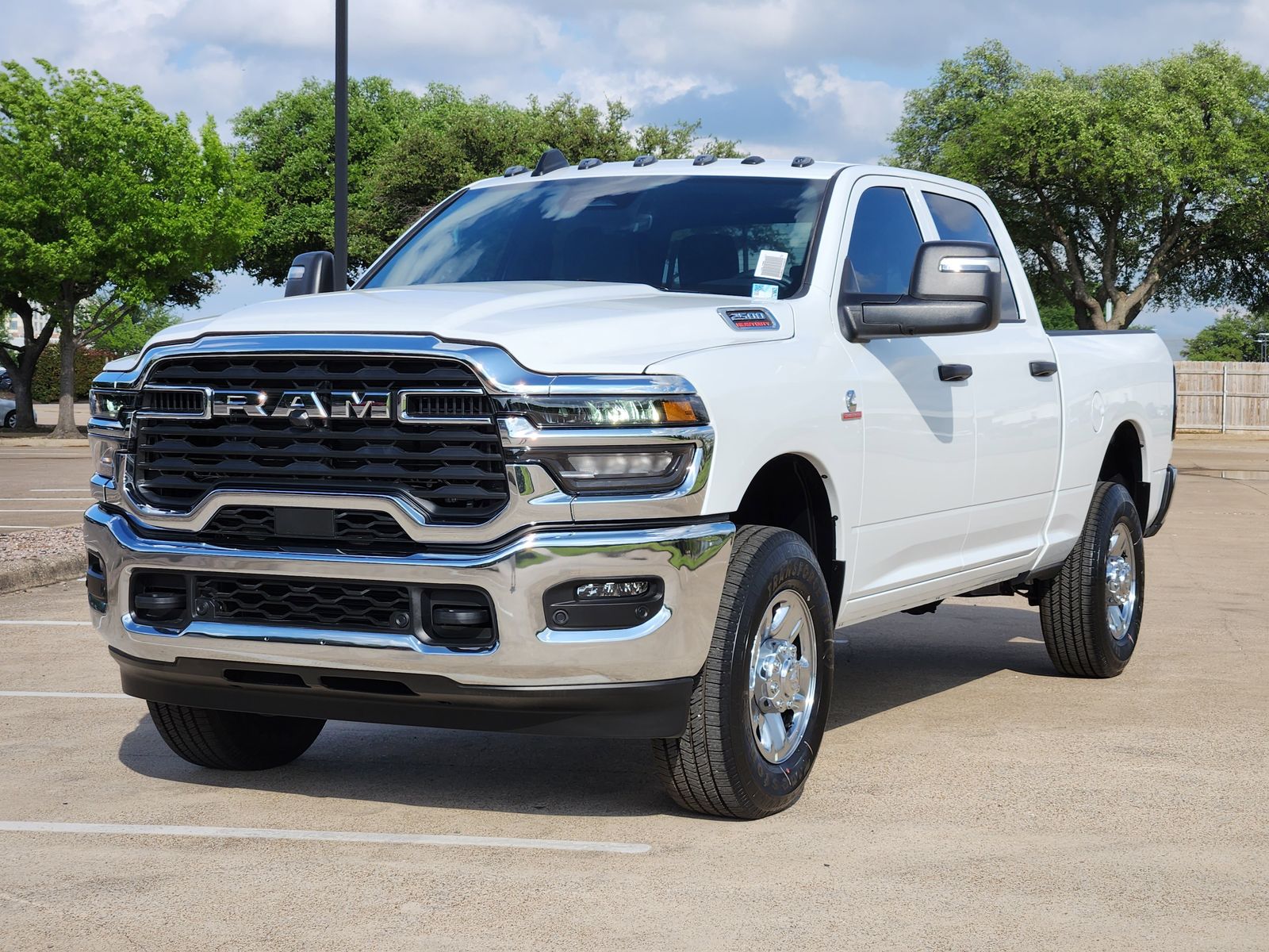 New 2026 Bright White Ram TRADESMAN CREW CAB 4X4 6