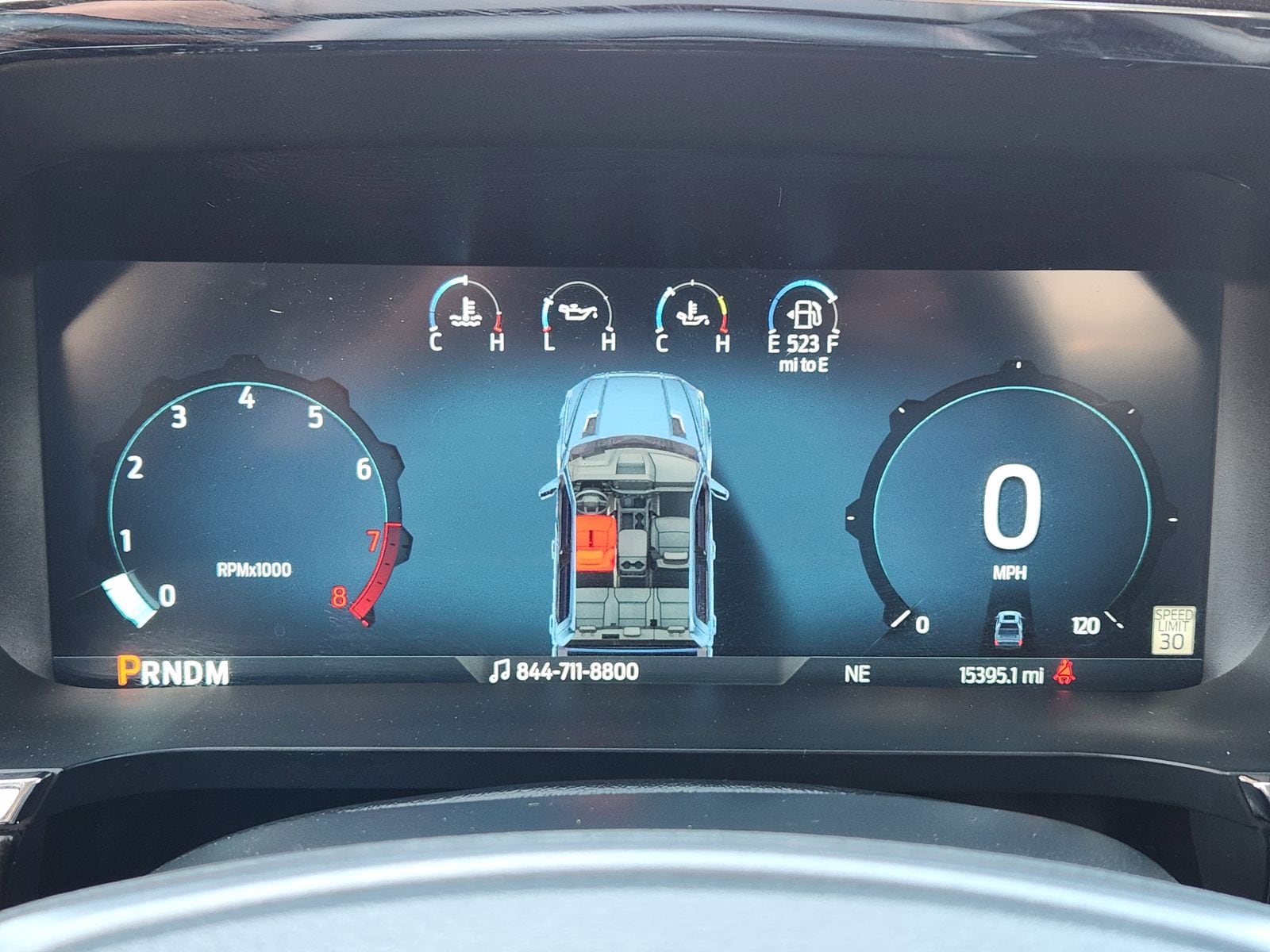 Used 2025 Space White Metallic Ford Lariat image 24