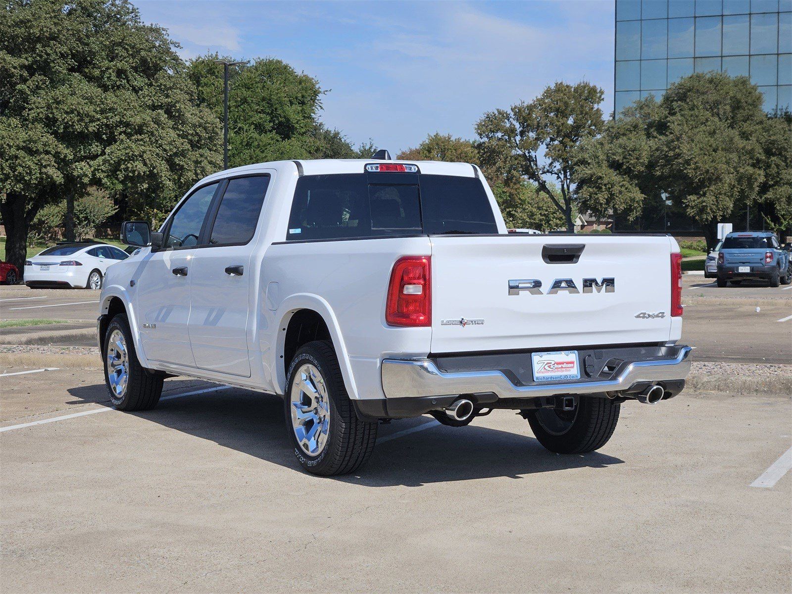 New 2026 Bright White Ram LONE STAR CREW CAB 4X4 5