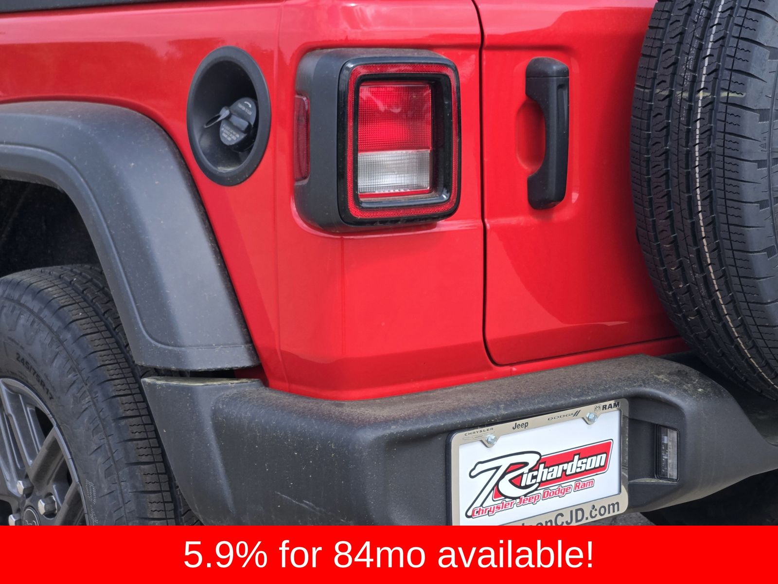 New 2026 Firecracker Red Jeep 2-DOOR SPORT image 12
