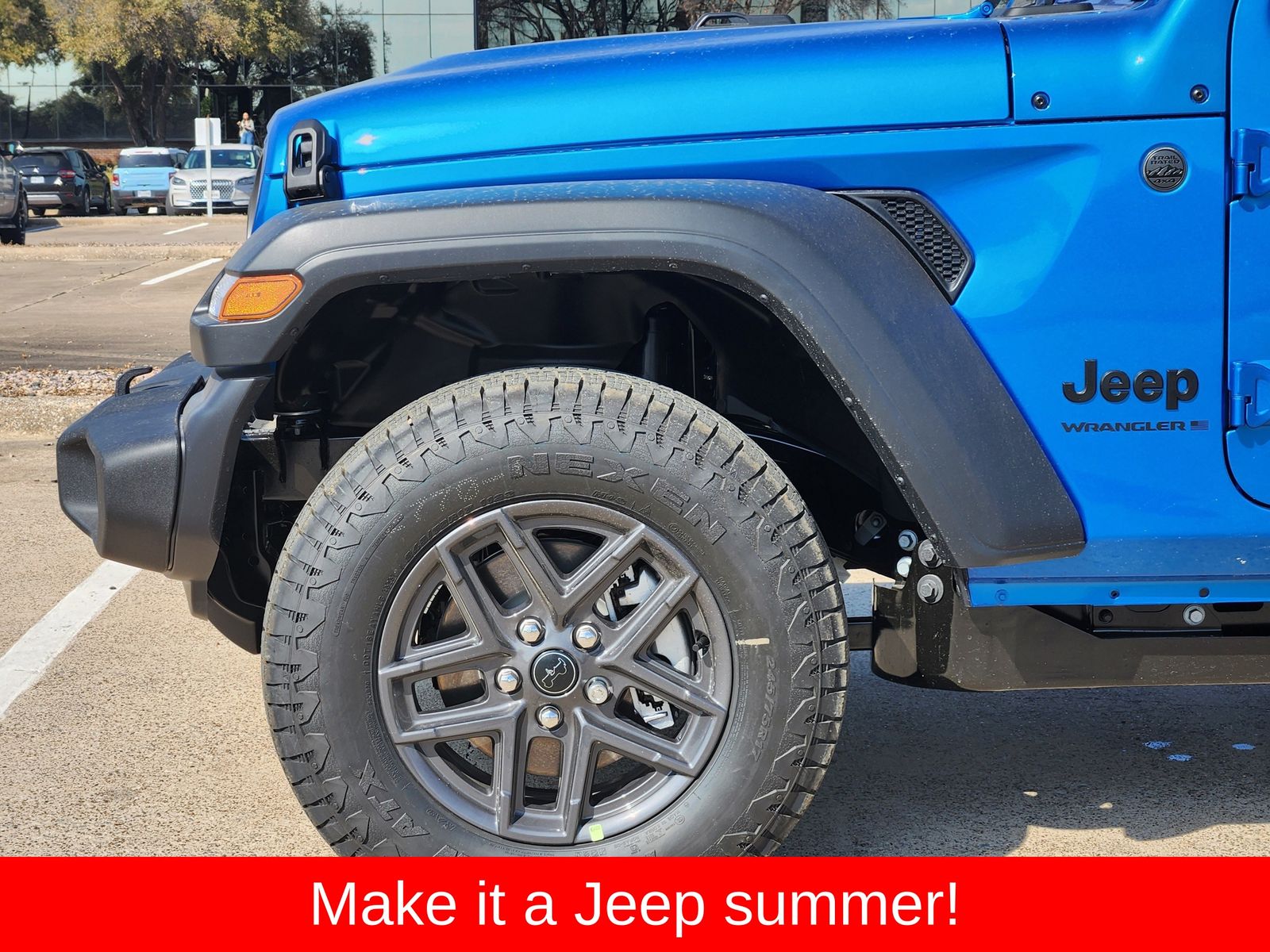 New 2026 Hydro Blue Pearlcoat Jeep 4-DOOR SPORT S image 8