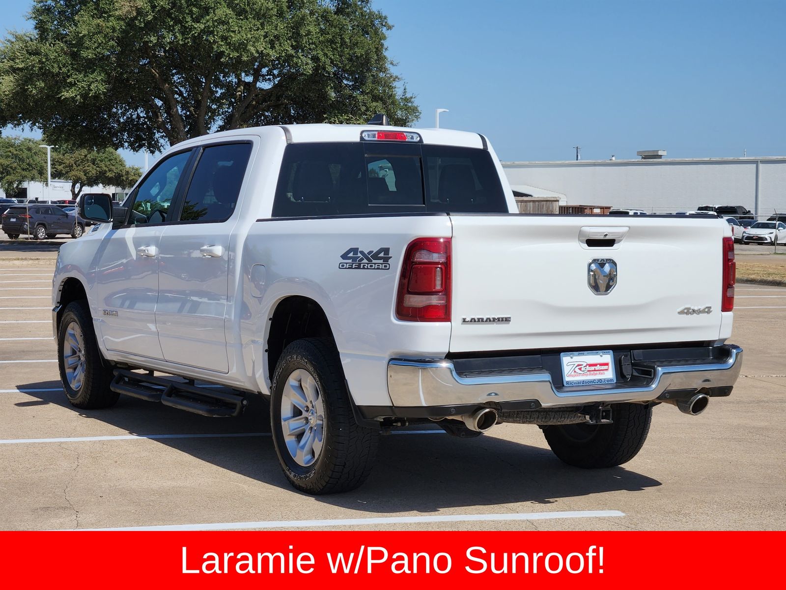 Used 2023 Bright White Ram Laramie image 4