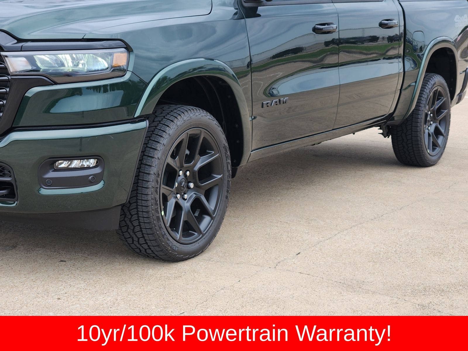 New 2026 Serrano Green Ram LARAMIE CREW CAB 4X4 5