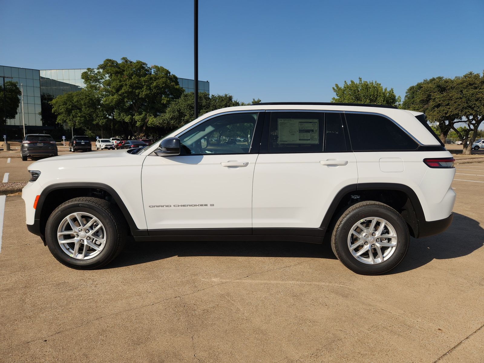 New 2026 Bright White Jeep LAREDO 4X2 image 3