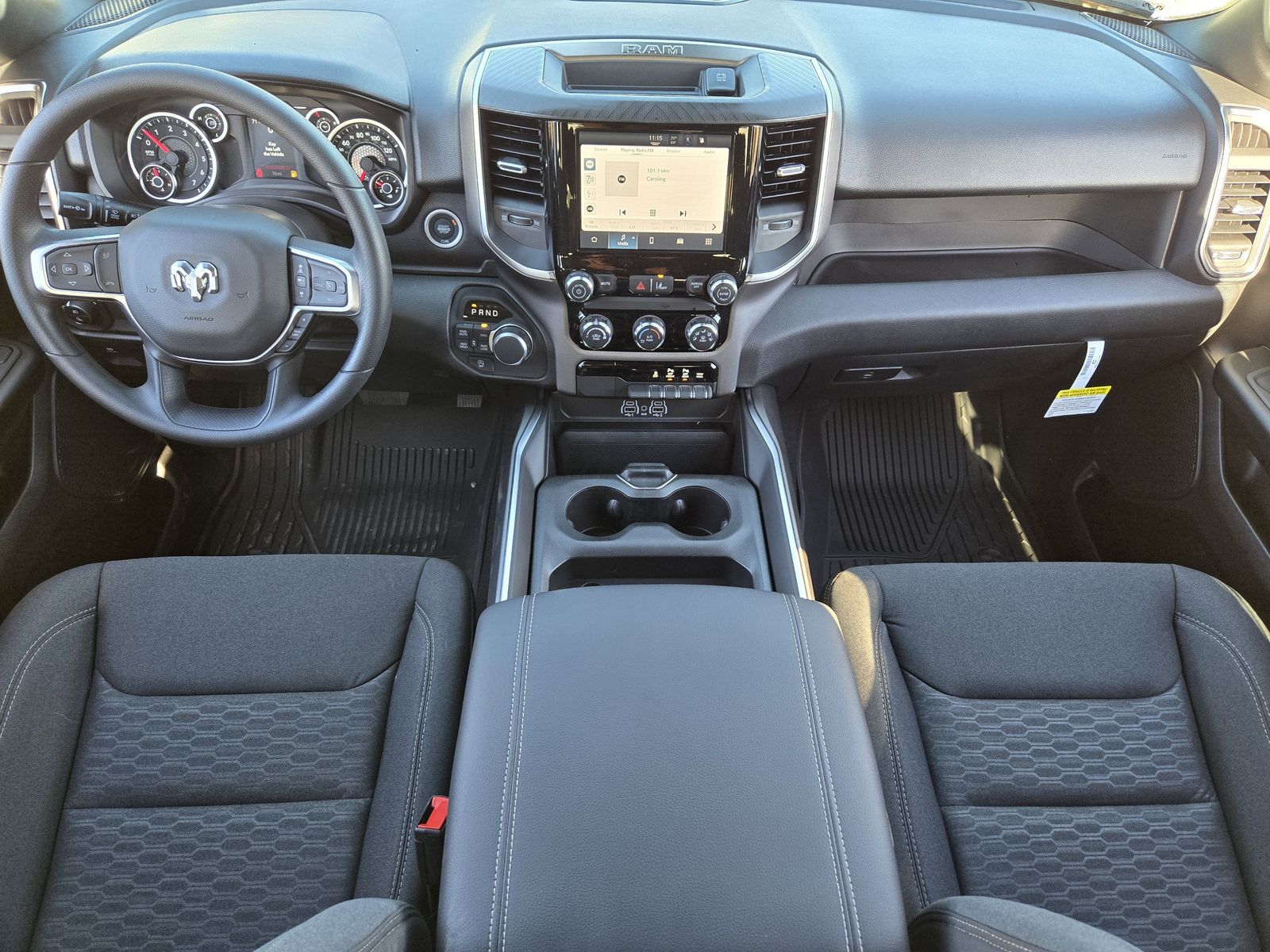 New 2026 Bright White Ram LONE STAR CREW CAB 4X4 5