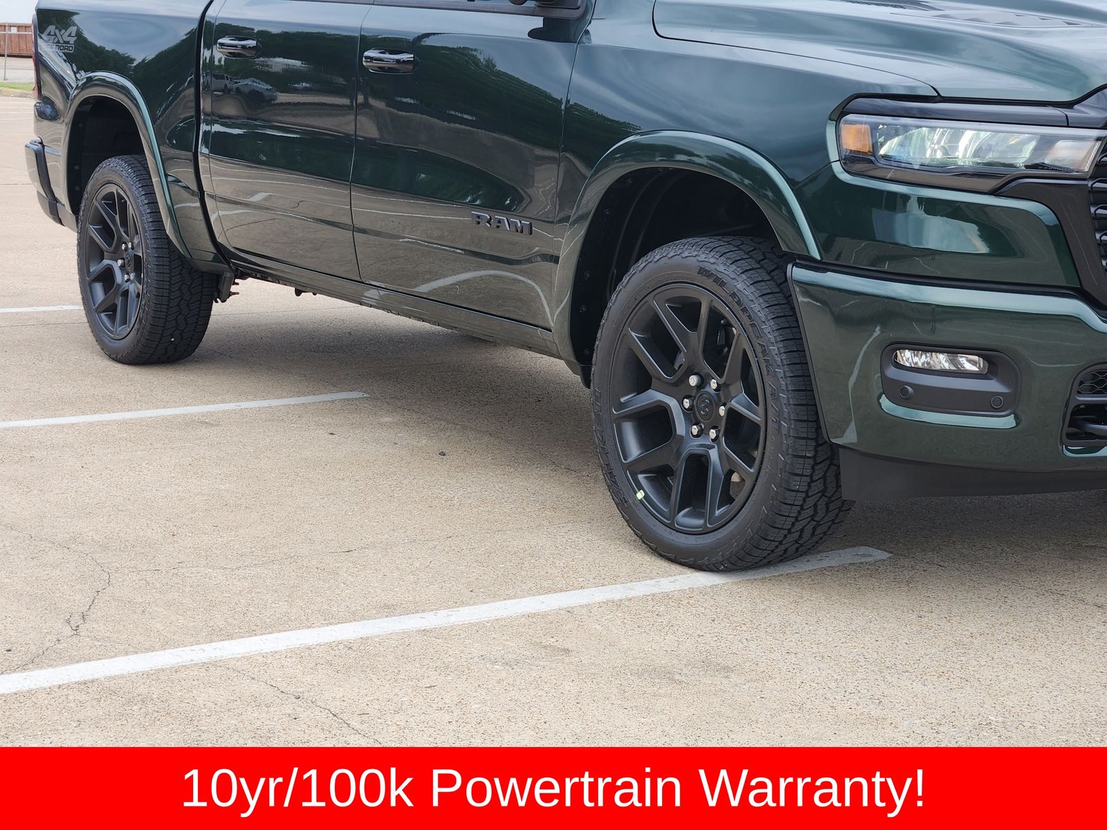 New 2026 Serrano Green Ram LARAMIE CREW CAB 4X4 5