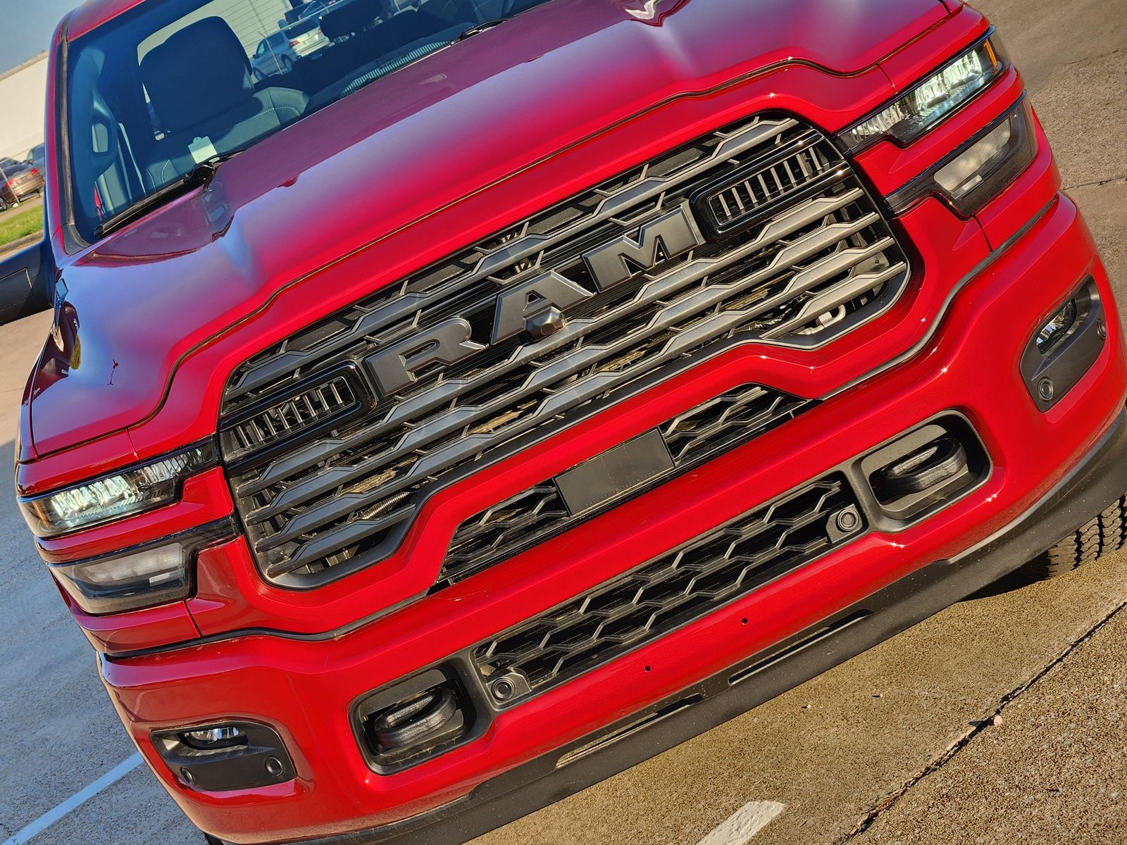 New 2026 Molten Red Pearlcoat Ram LONE STAR CREW CAB 4X4 6