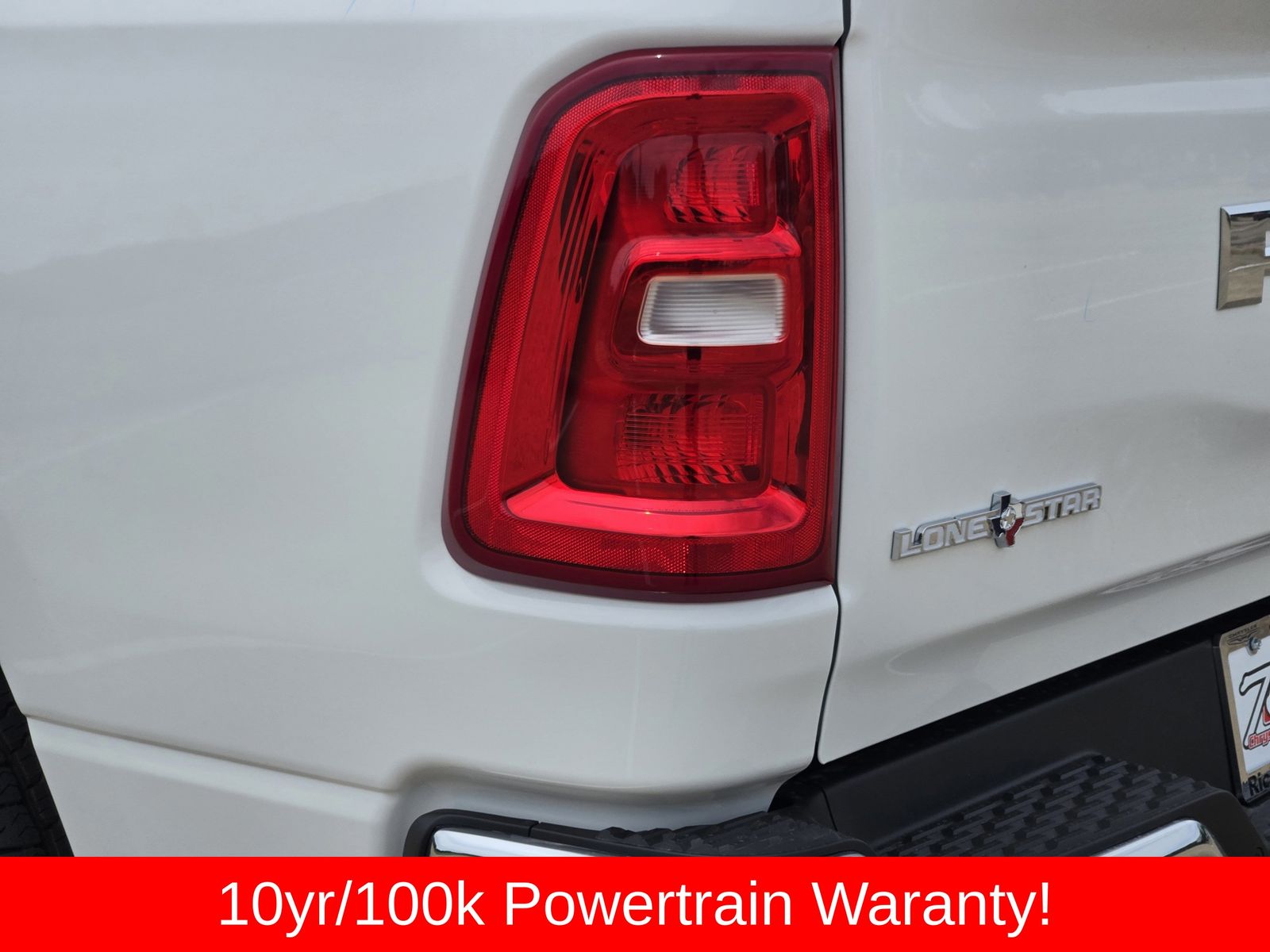 New 2026 Bright White Ram LONE STAR CREW CAB 4X4 5