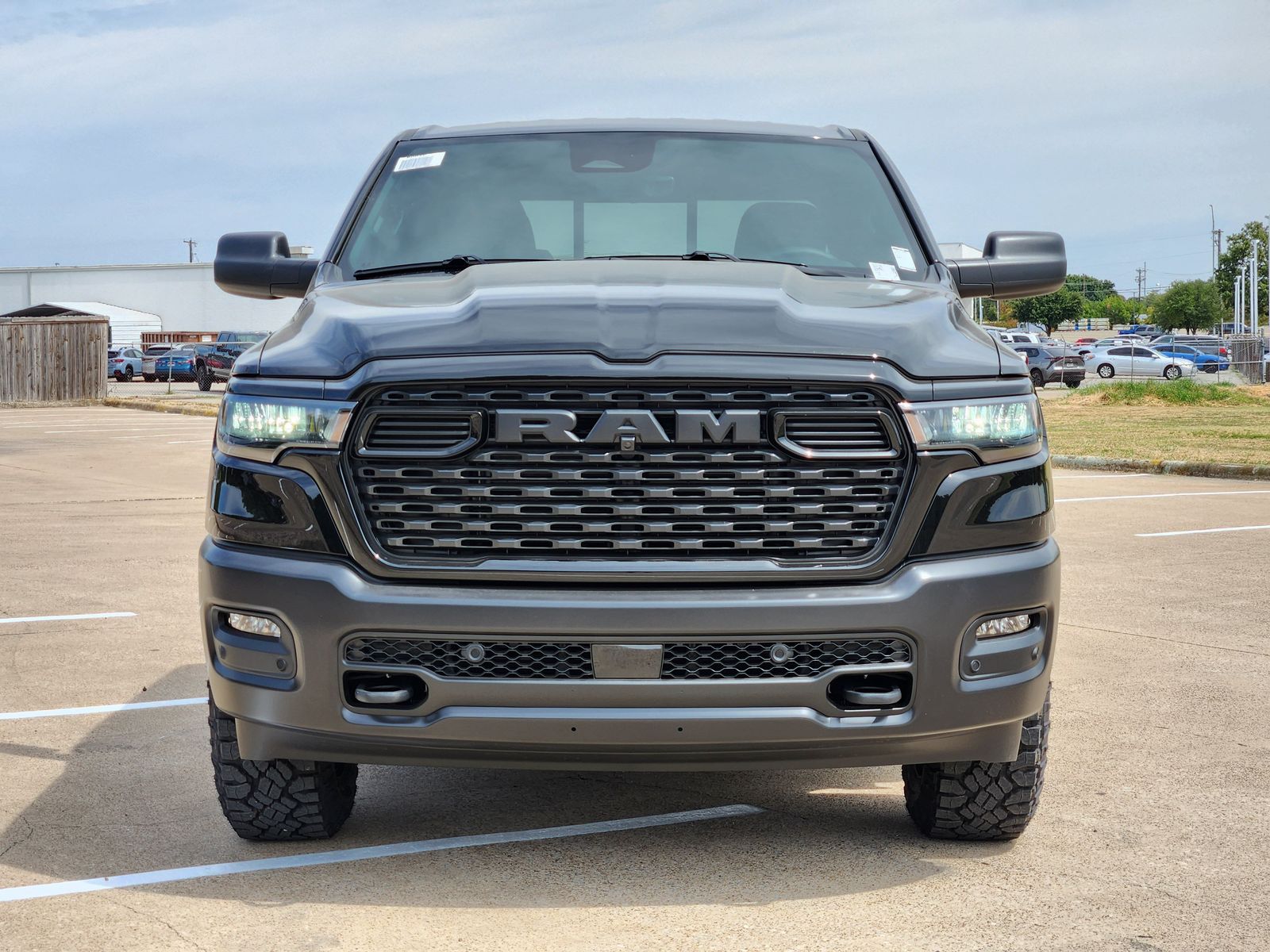 New 2026 Diamond Black Crystal Pearlcoat Ram WARLOCK CREW CAB 4X4 5