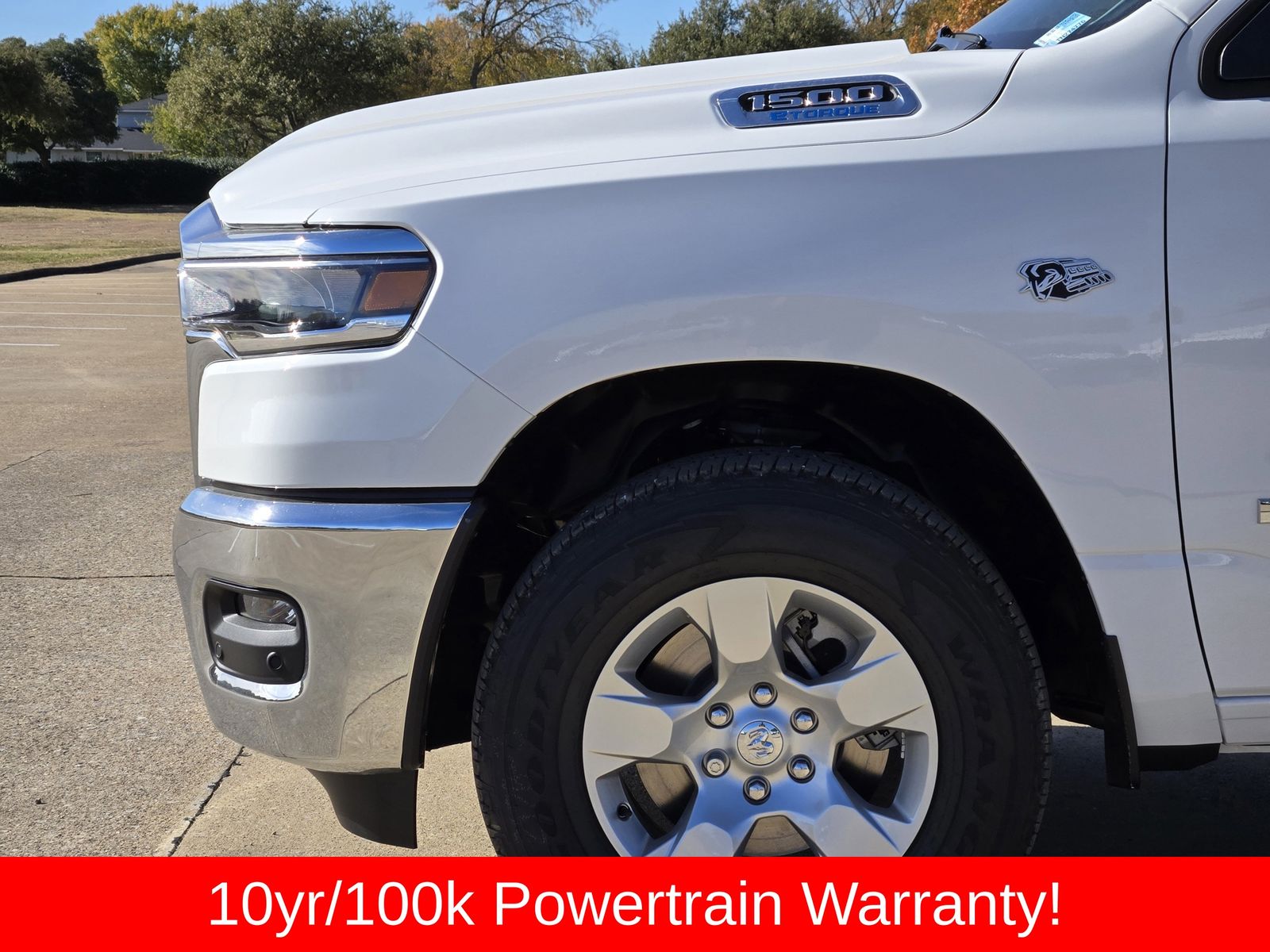 New 2026 Bright White Ram LONE STAR CREW CAB 4X4 5