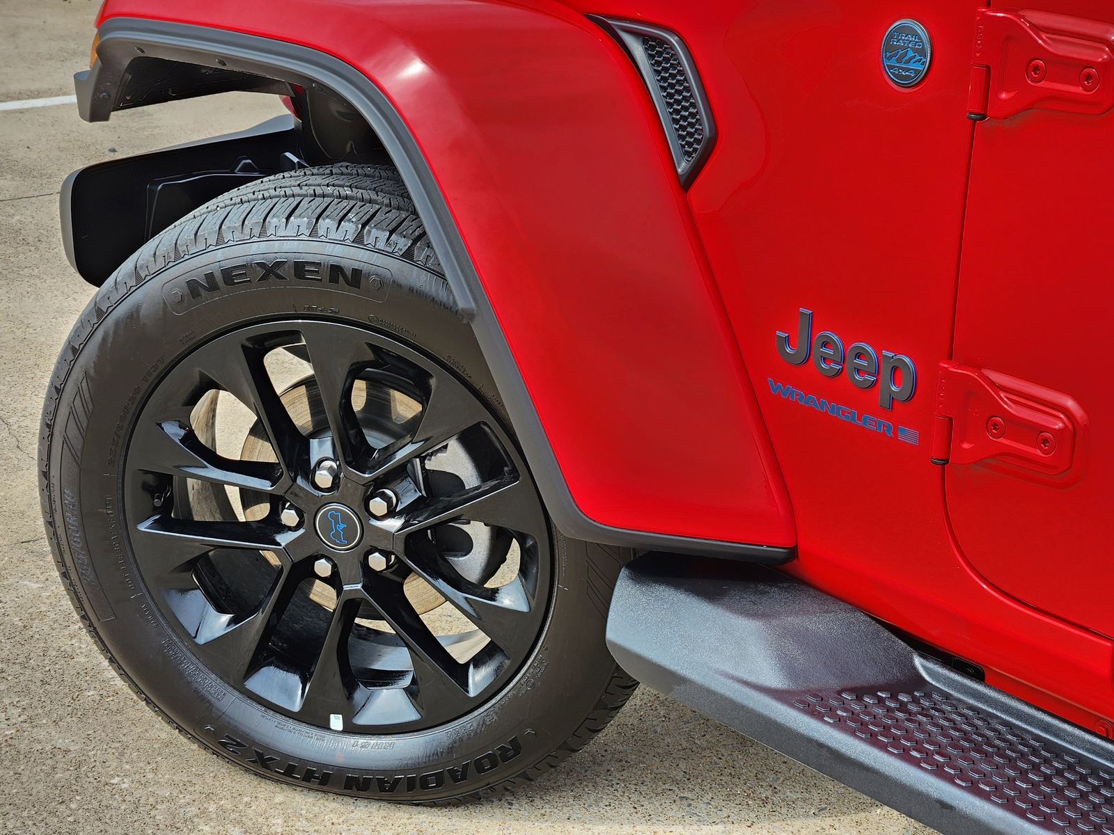 Certified Used 2025 Firecracker Red Jeep Sahara image 17