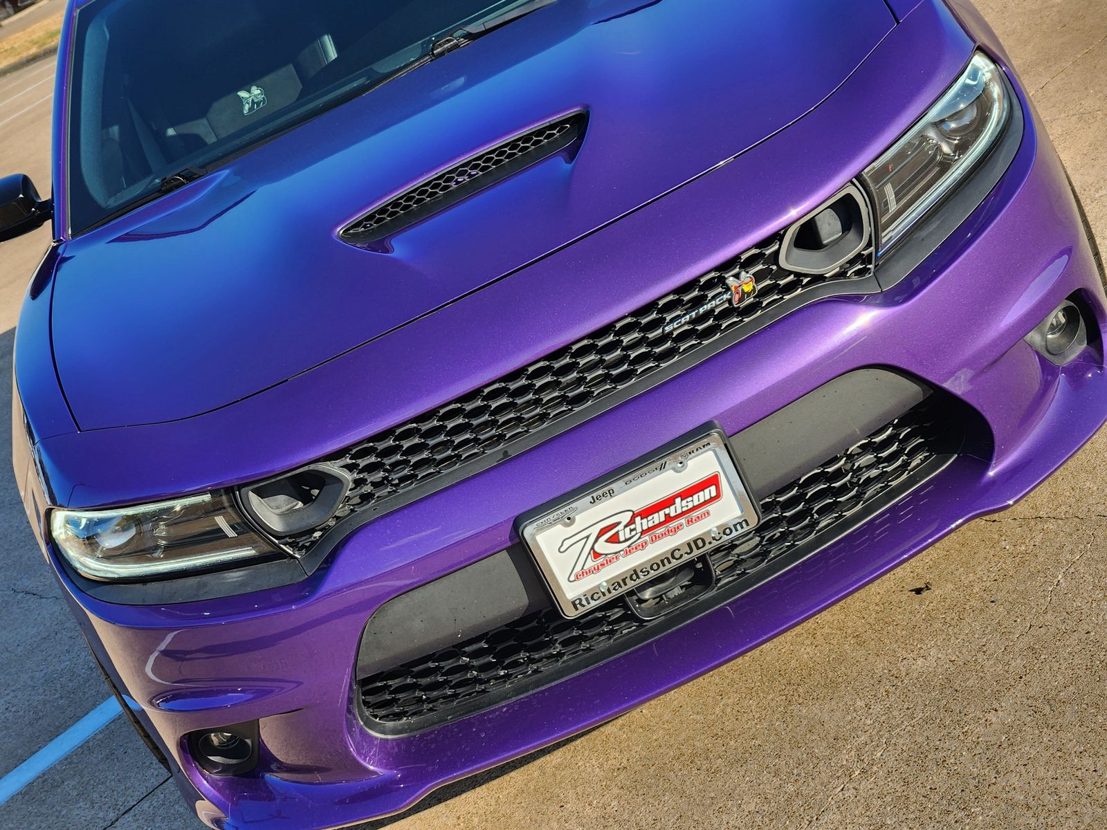 Used 2023 Plum Crazy Pearlcoat Dodge Scat Pack image 14
