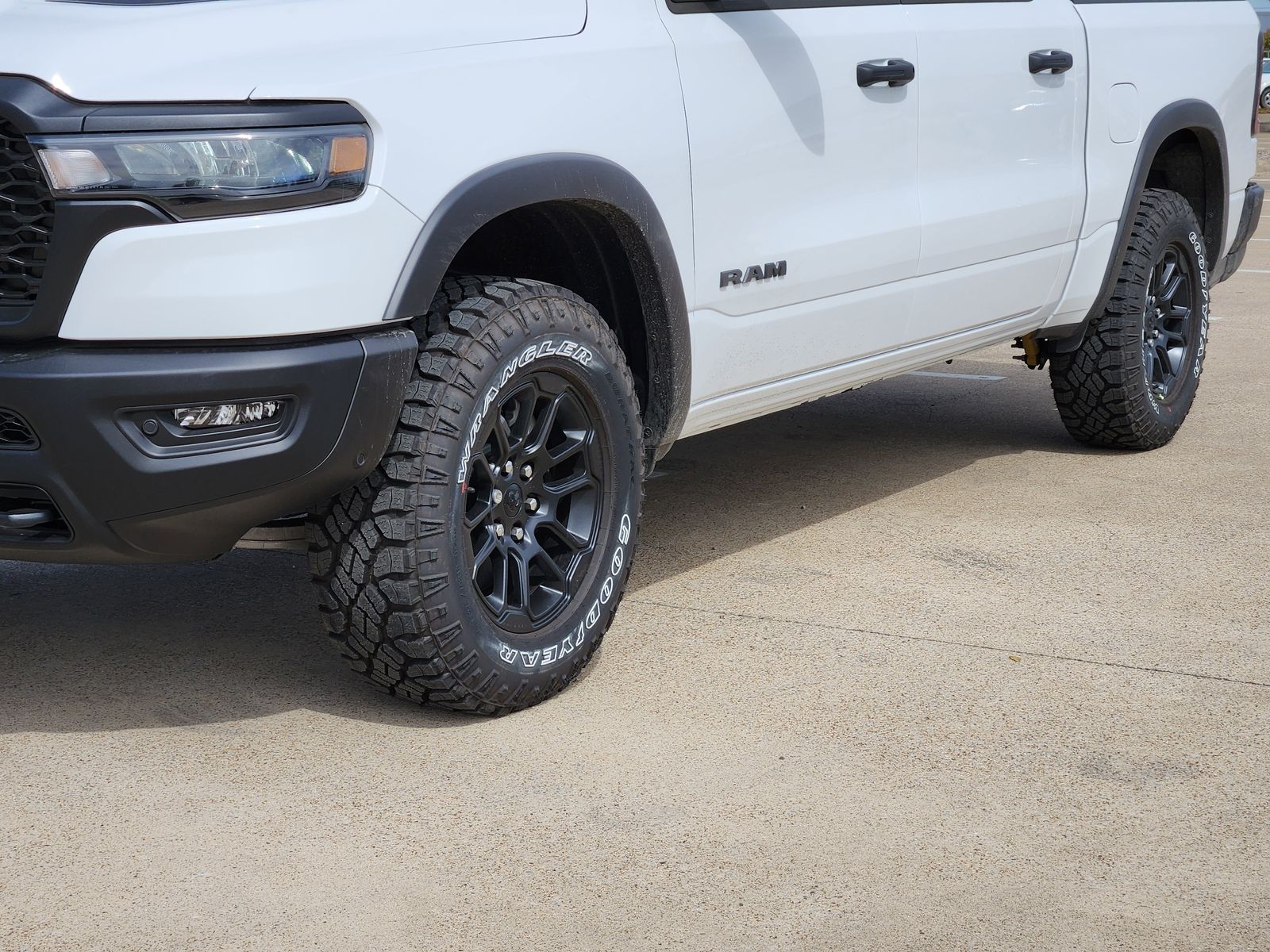 New 2026 Bright White Ram REBEL CREW CAB 4X4 5