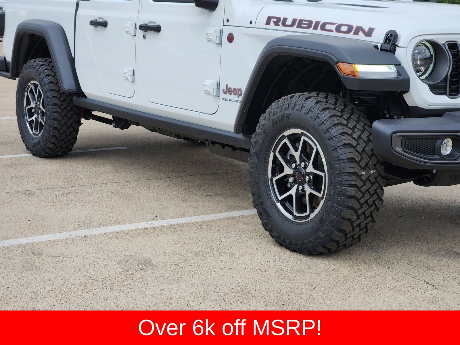 New 2026 Bright White Jeep RUBICON 4X4 image 11