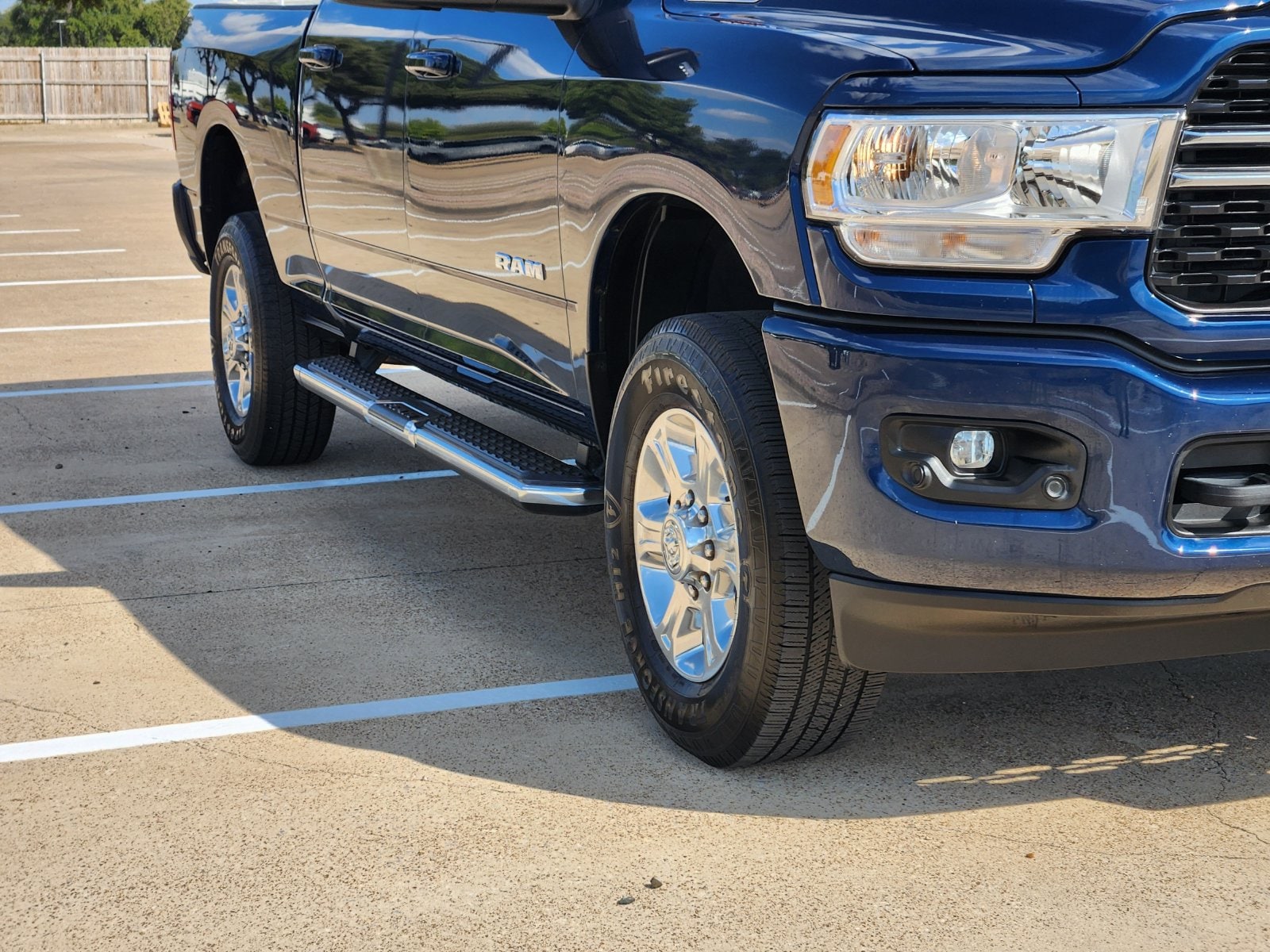 Used 2024 Patriot Blue Pearlcoat Ram Big Horn image 9