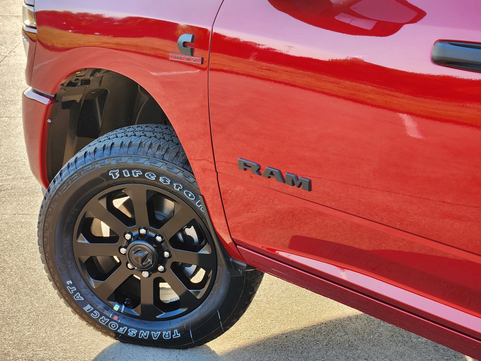 New 2026 Molten Red Pearlcoat Ram LONE STAR CREW CAB 4X4 6