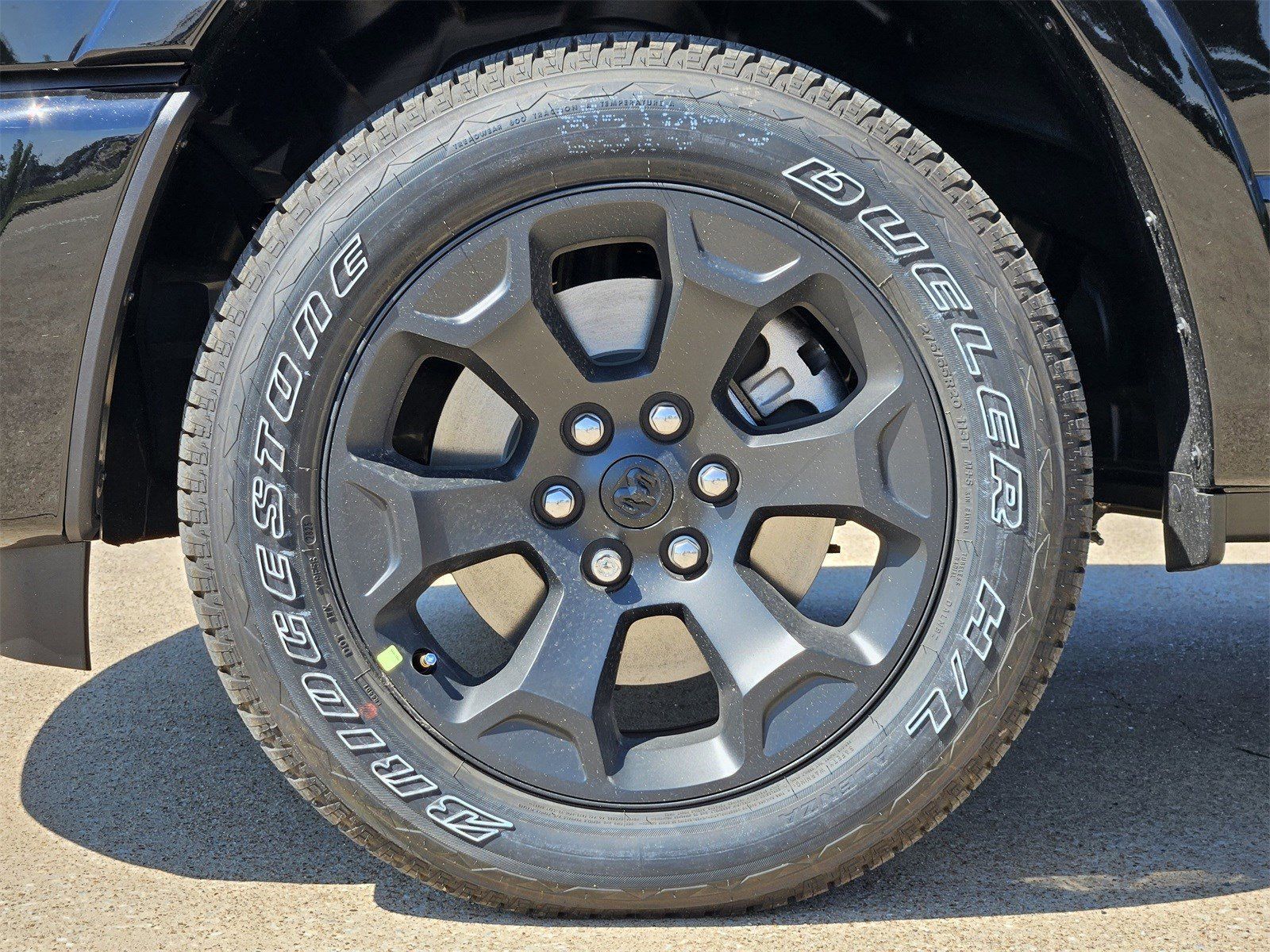 New 2026 Diamond Black Crystal Pearlcoat Ram LONE STAR CREW CAB 4X4 5