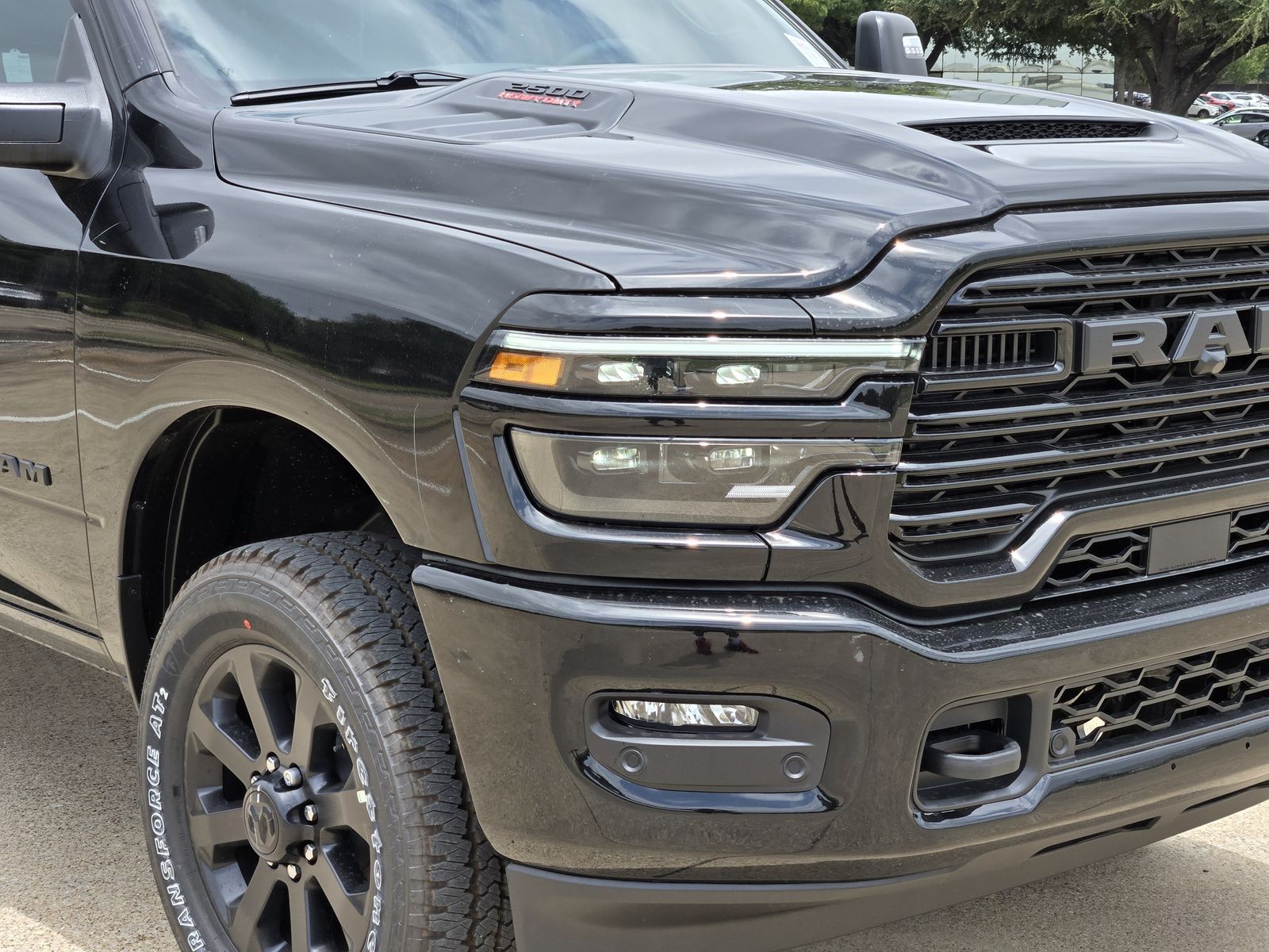 New 2026 Diamond Black Crystal Pearlcoat Ram LARAMIE CREW CAB 4X4 6