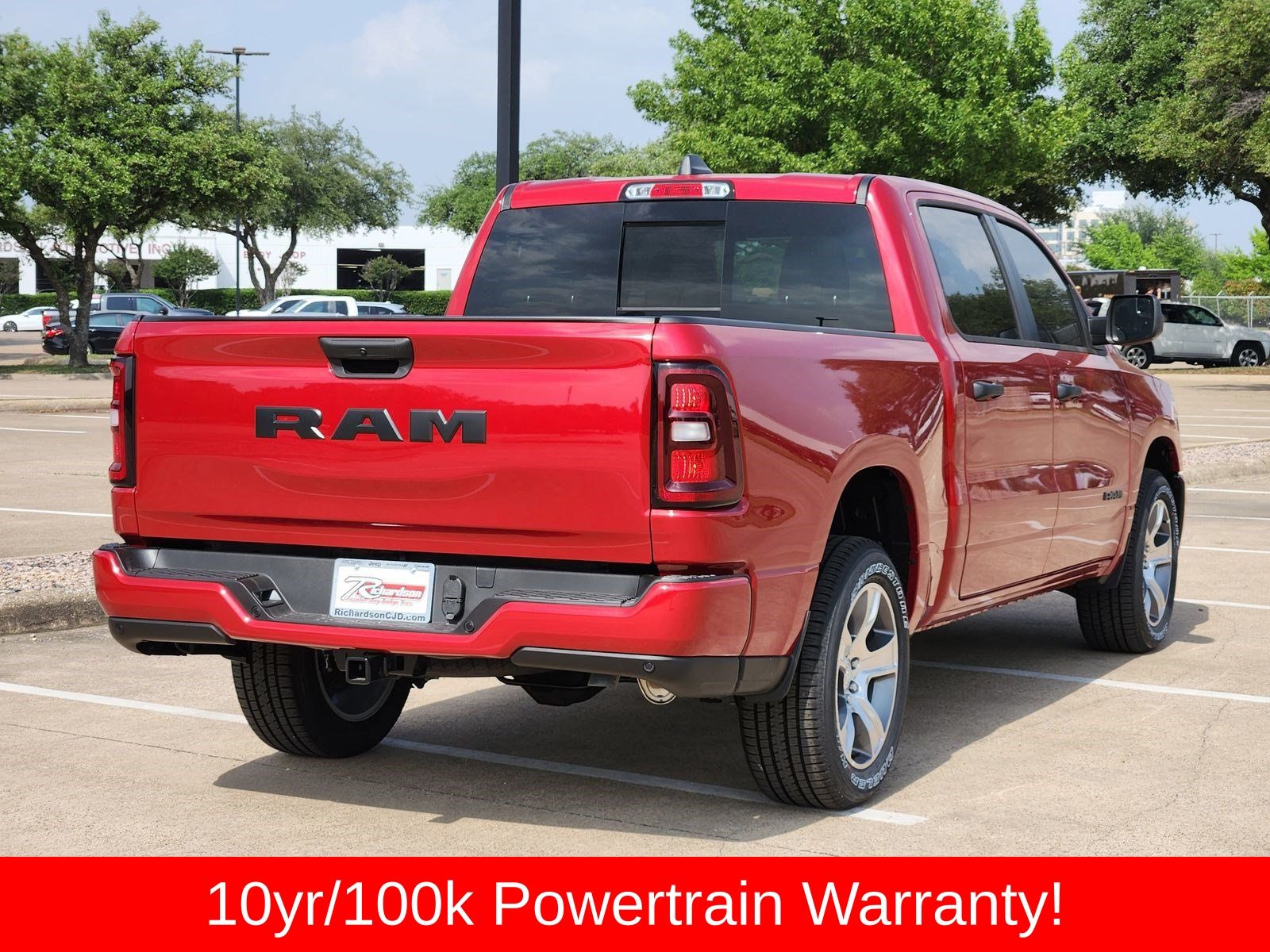 New 2026 Molten Red Pearlcoat Ram EXPRESS CREW CAB 4X2 5